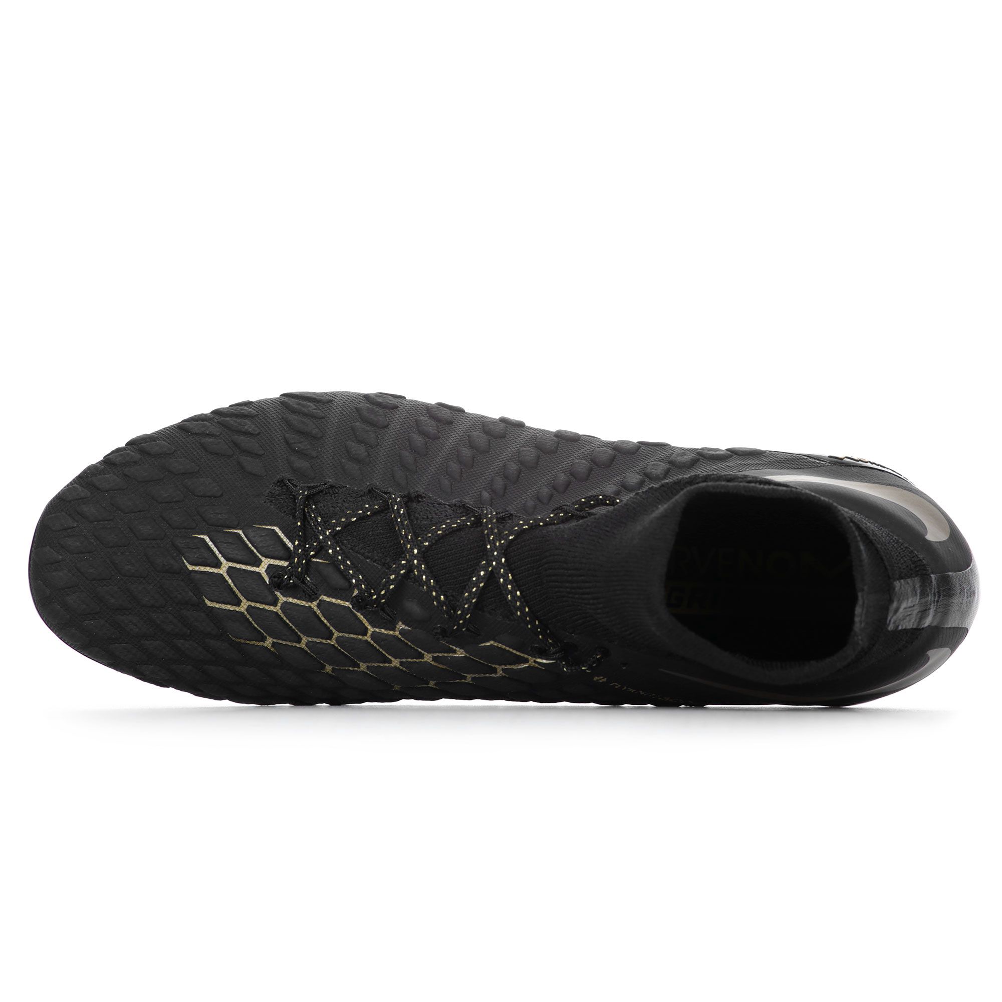 Botas de Fútbol Hypervenom Phantom III Elite DFC FG Negro Dorado - Fútbol Factory