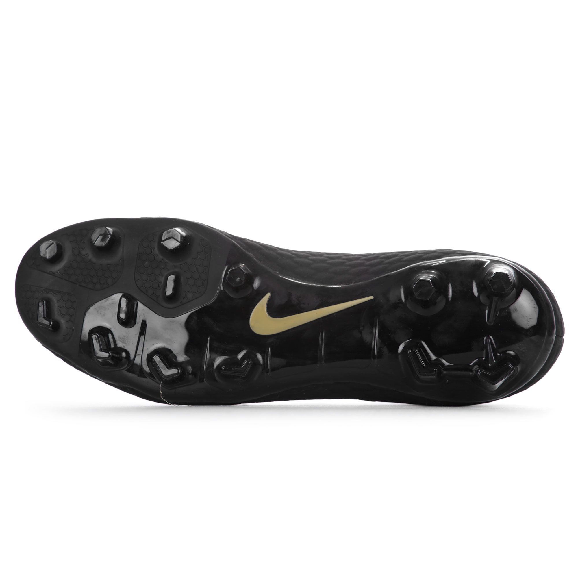 Botas de Fútbol Hypervenom Phantom III Academy DFC FG Negro Dorado - Fútbol Factory