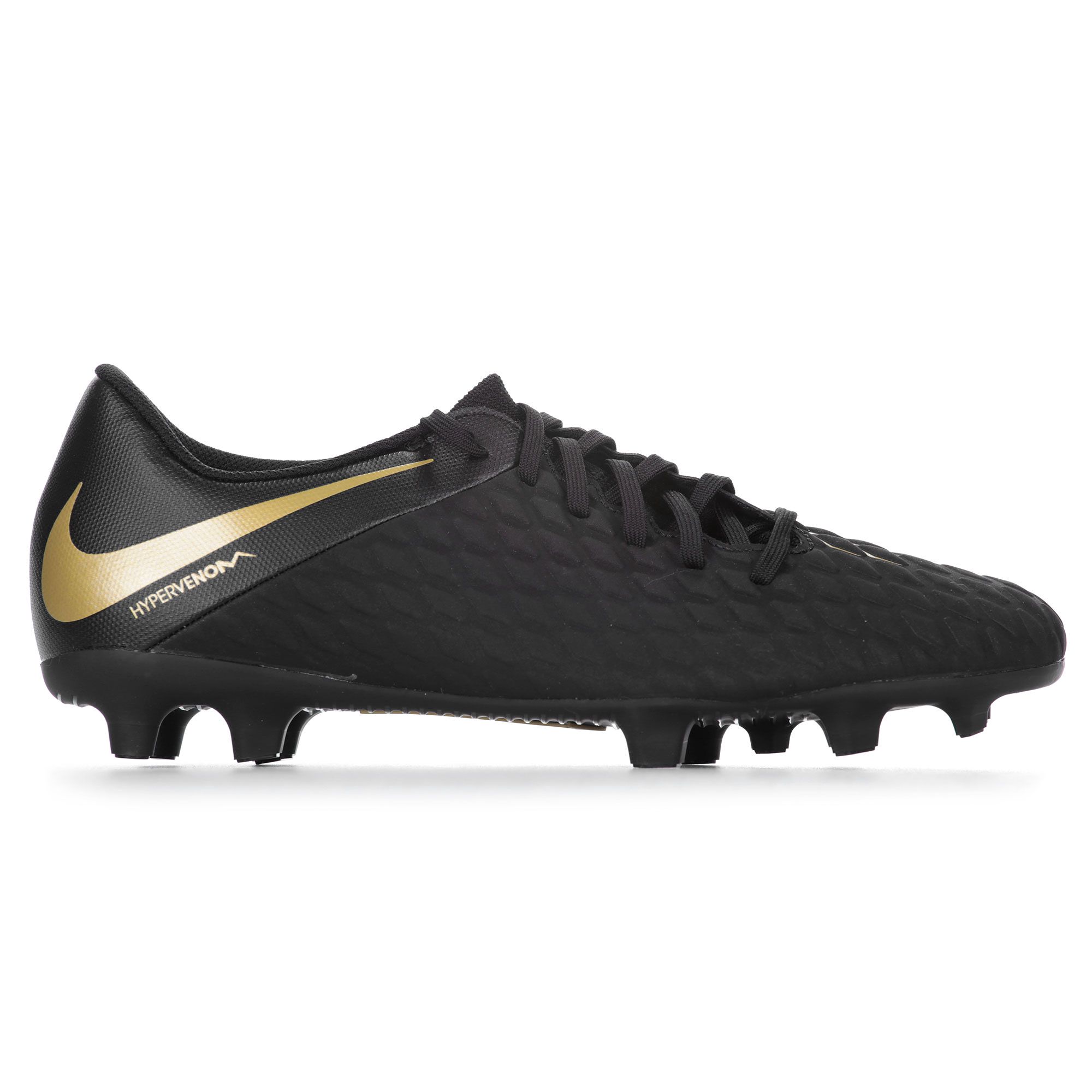 Botines nike zoom phantomx 3 pro tf - negro y dorado best sale