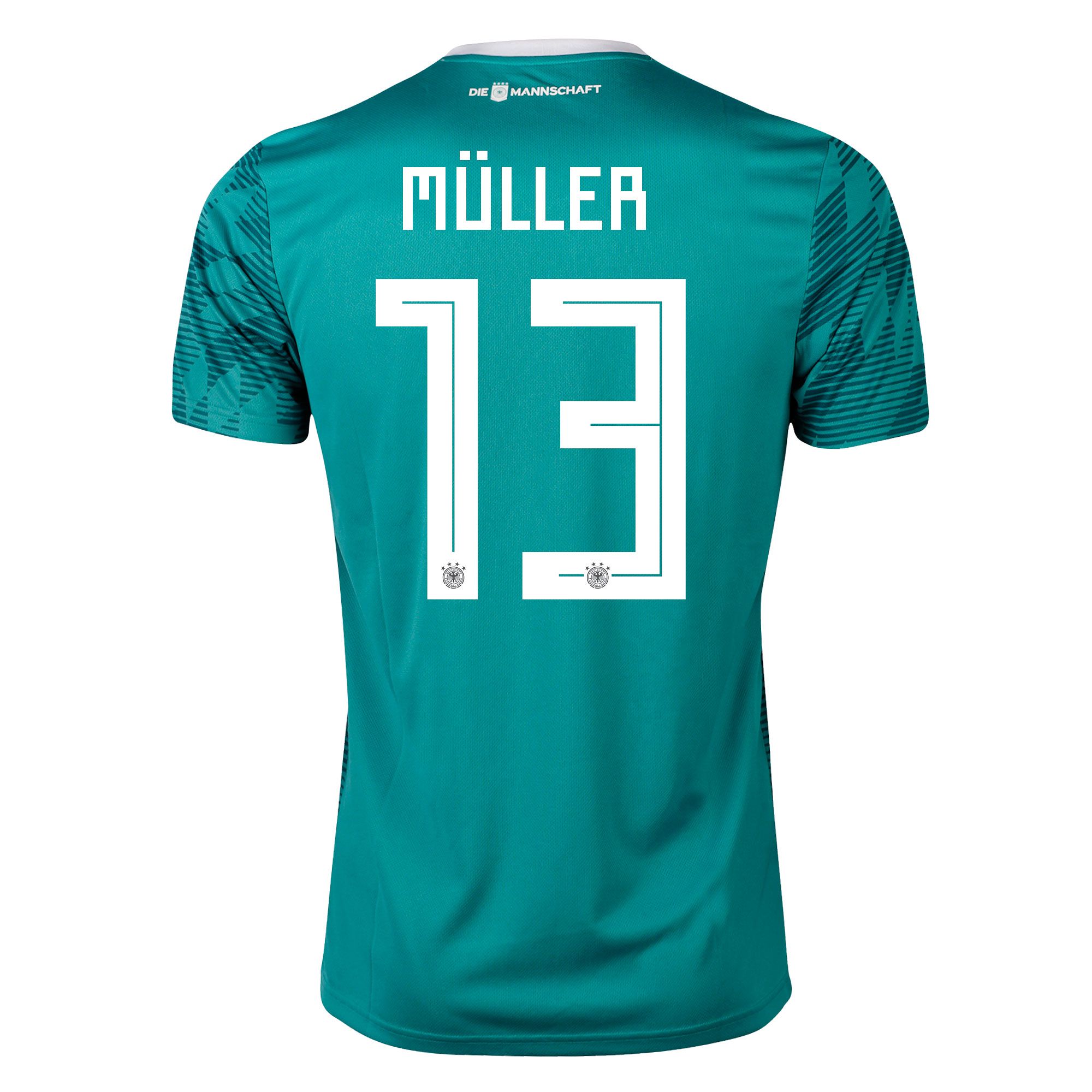 Camiseta 2ª Alemania Mundial 2018 Muller Verde - Fútbol Factory