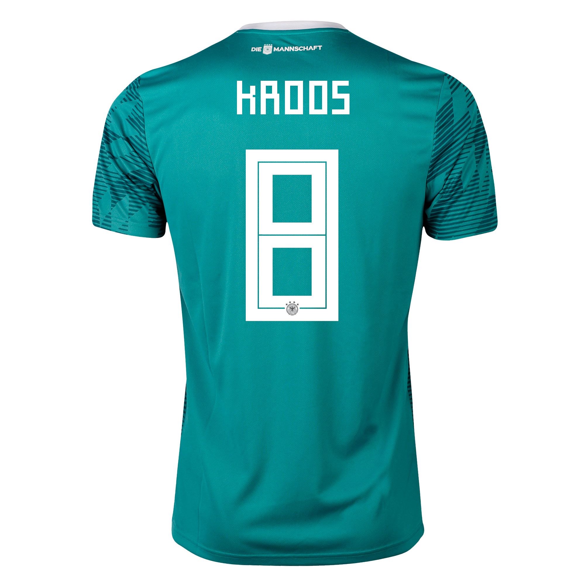 Camiseta 2ª Alemania Mundial 2018 Kroos Verde - Fútbol Factory