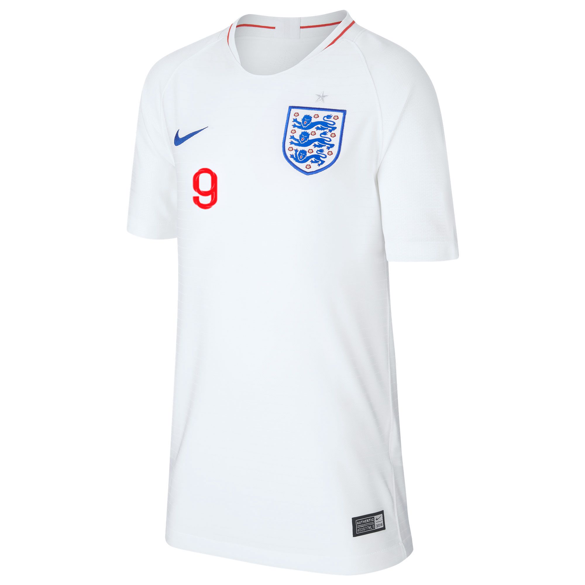 Camiseta 1ª Inglaterra Mundial 2018 Kane Junior Blanco - Fútbol Factory