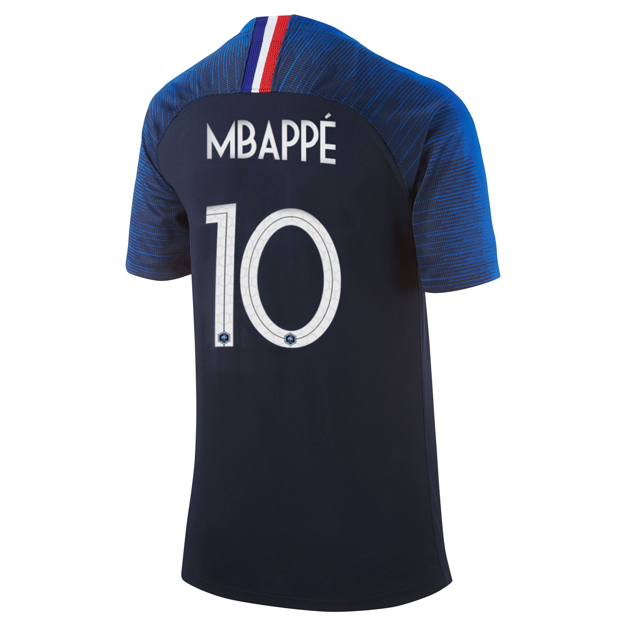 Camiseta 1ª Francia Mundial 2018 Mbappé Junior Azul - Fútbol Factory