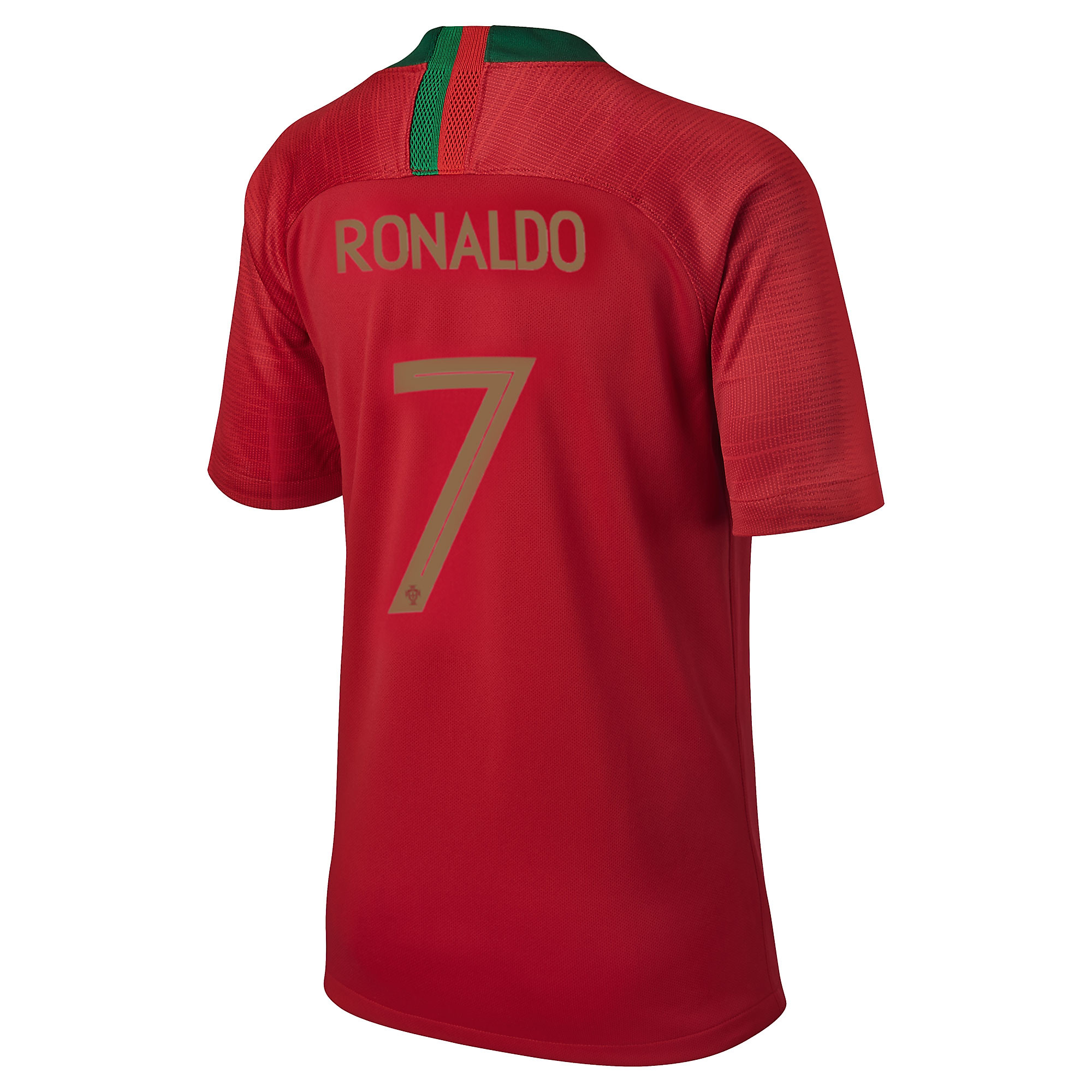 Camiseta 1ª Portugal Mundial 2018 Junior Ronaldo Rojo - Fútbol Factory