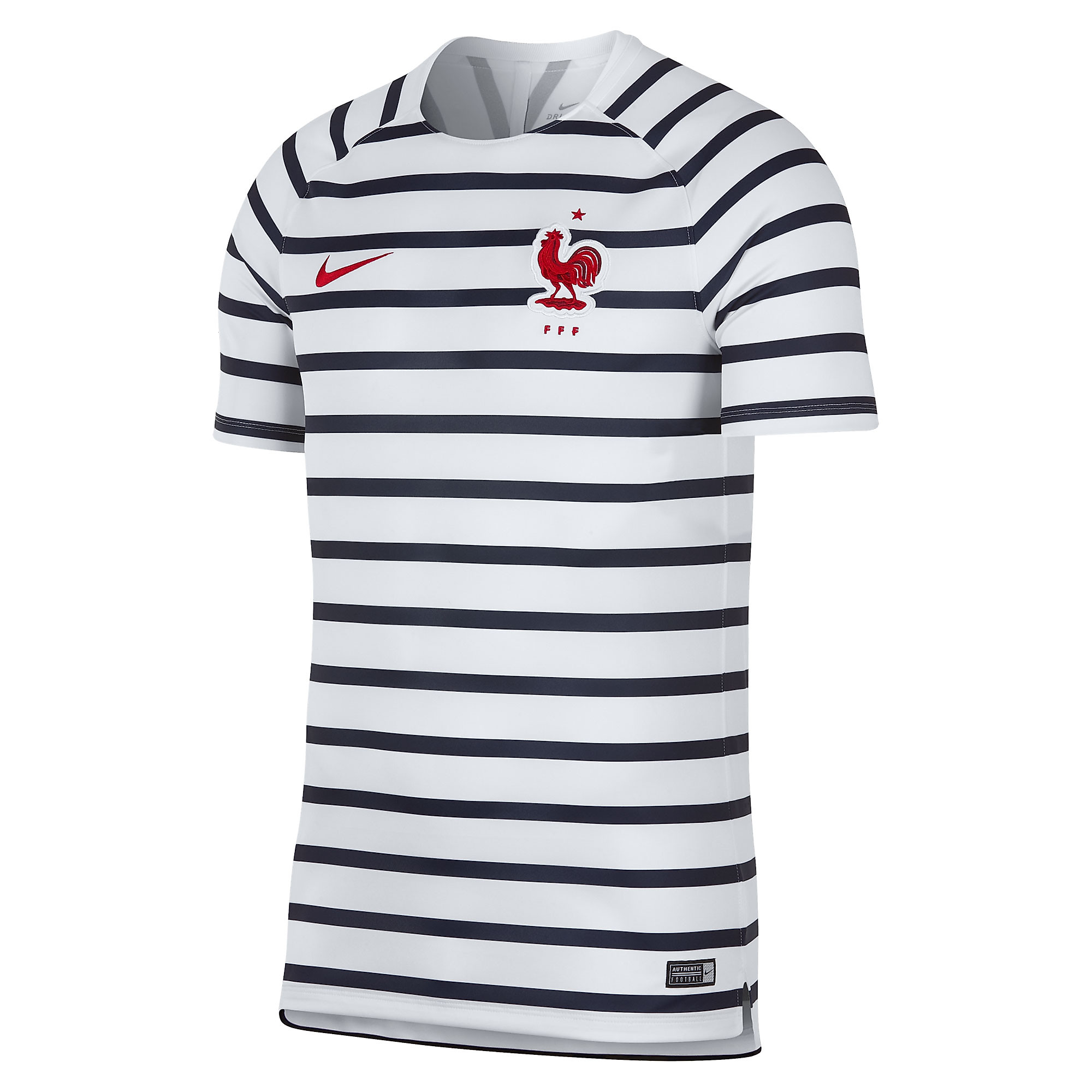 Camiseta de Training Francia Dry Squad Mundial 2018 Blanco - Fútbol Factory