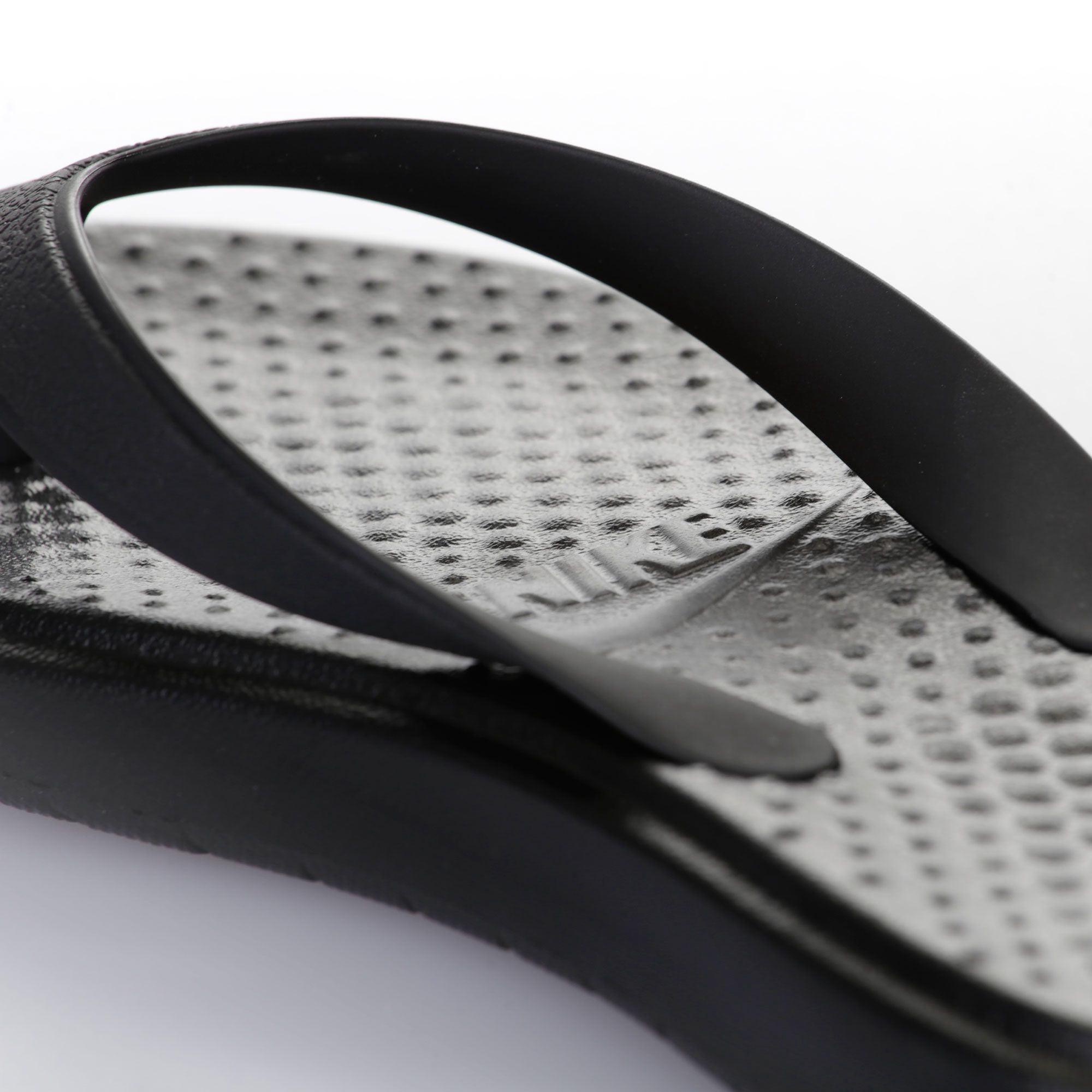 Chanclas Solay Thong Negro - Fútbol Factory
