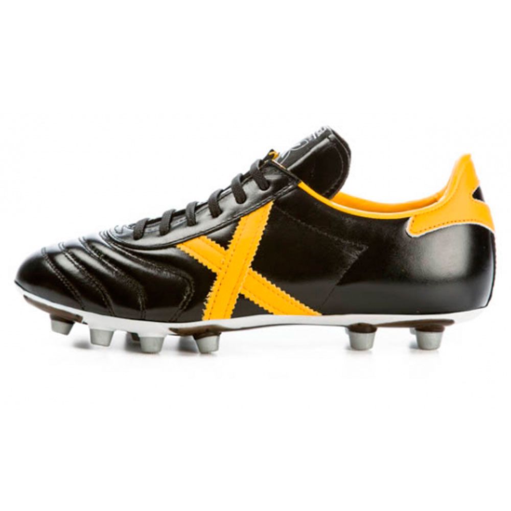 Botas de Fútbol Munich LUX Negro Amarillo - Fútbol Factory