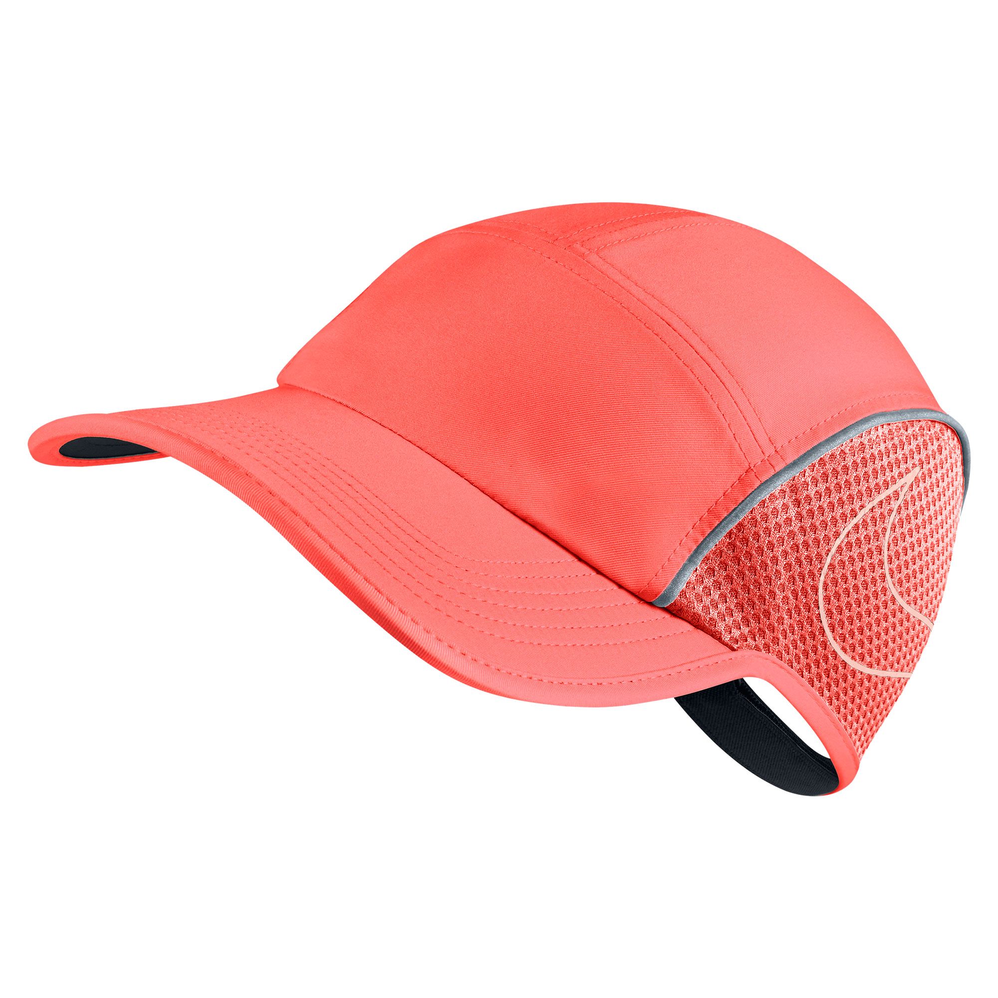 Gorra de Running AeroBill Mujer Coral - Fútbol Factory