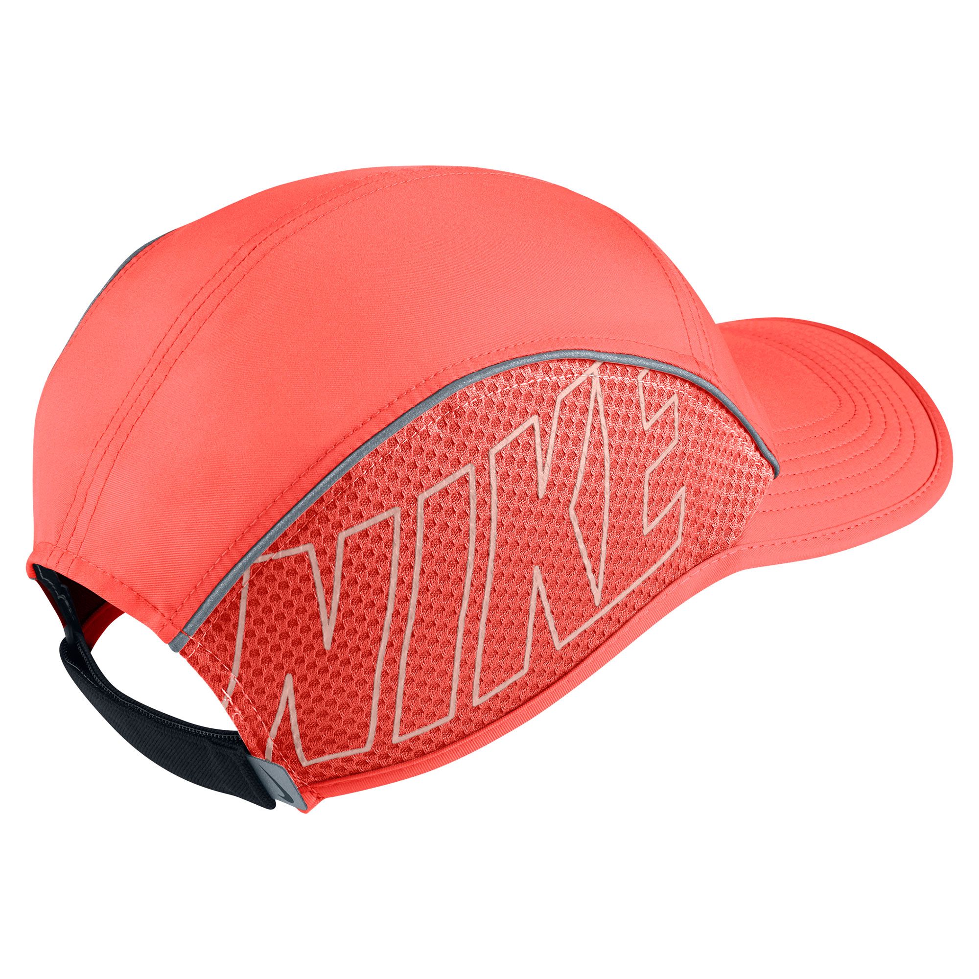 Gorra de Running AeroBill Mujer Coral - Fútbol Factory