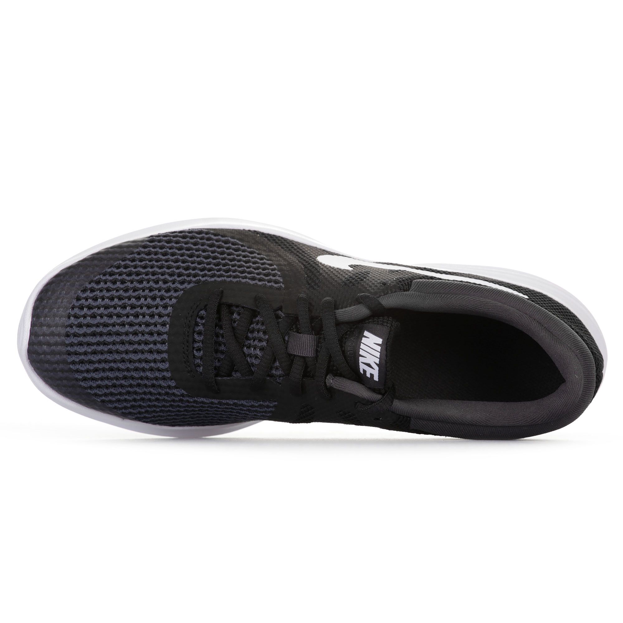 Zapatillas de Running Revolution 4 Junior Negro - Fútbol Factory