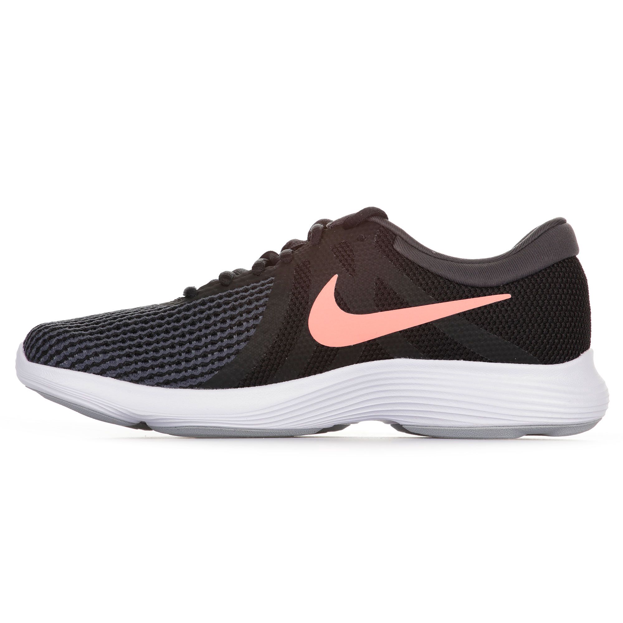 Zapatillas de Running Revolution 4 Mujer Negro - Fútbol Factory