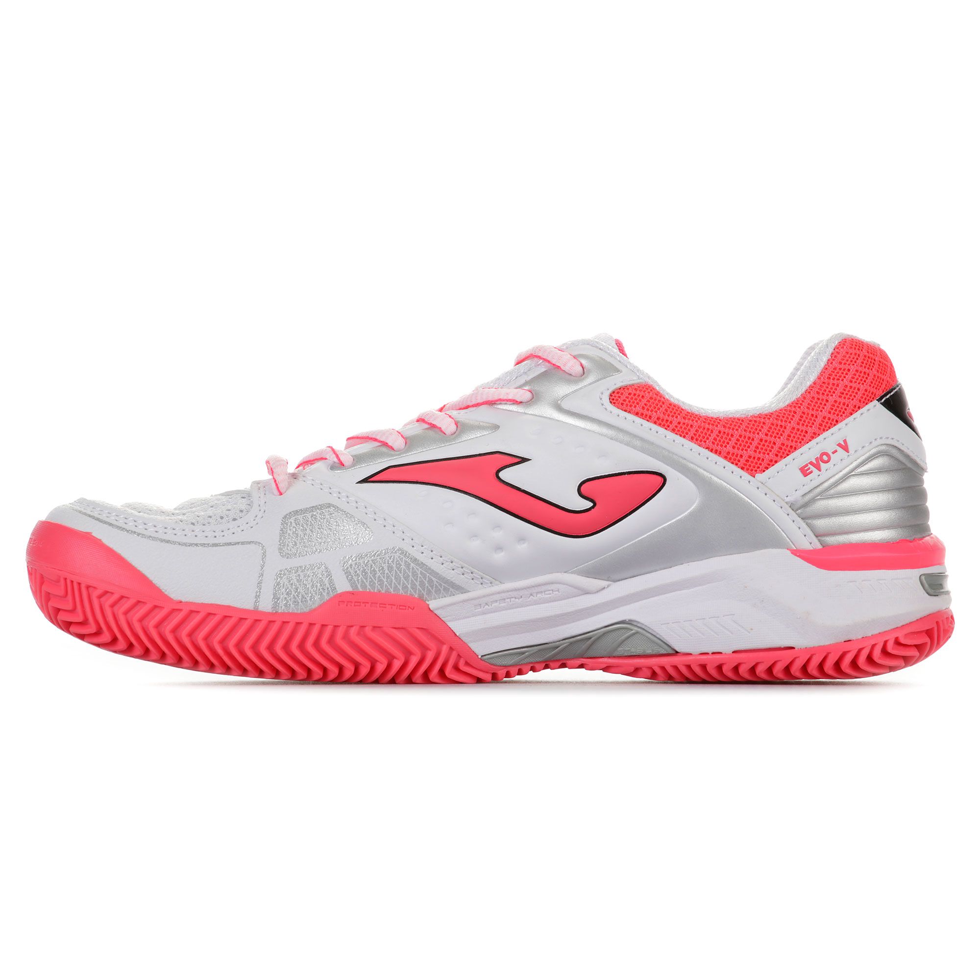 Zapatillas de Padel Match Mujer Blanco Rosa - Fútbol Factory