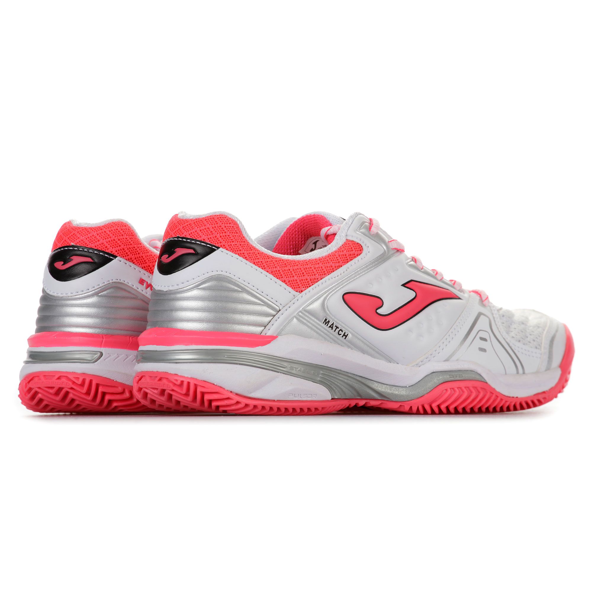 Zapatillas de Padel Match Mujer Blanco Rosa - Fútbol Factory