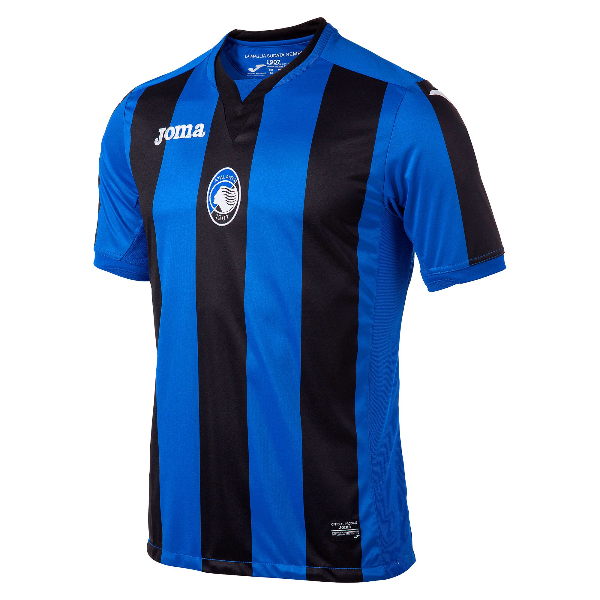 Camiseta 1ª Atalanta 2017/2018 Negro - Fútbol Factory