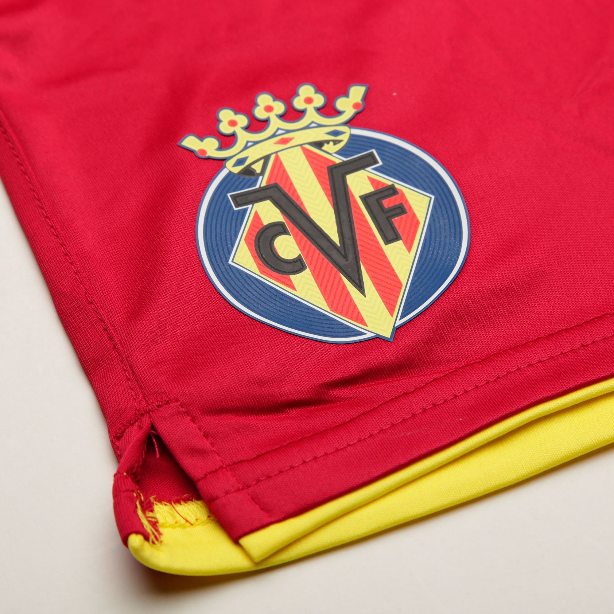 Pantalón 2ª Villarreal CF 2017/2018 Rojo - Fútbol Factory