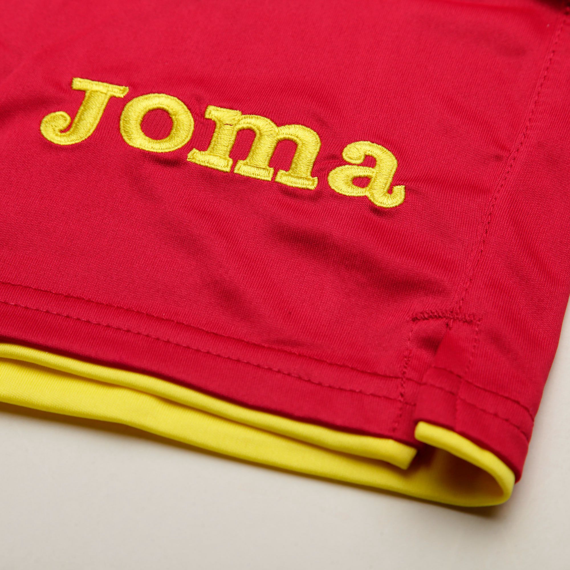 Pantalón 2ª Villarreal CF 2017/2018 Rojo - Fútbol Factory