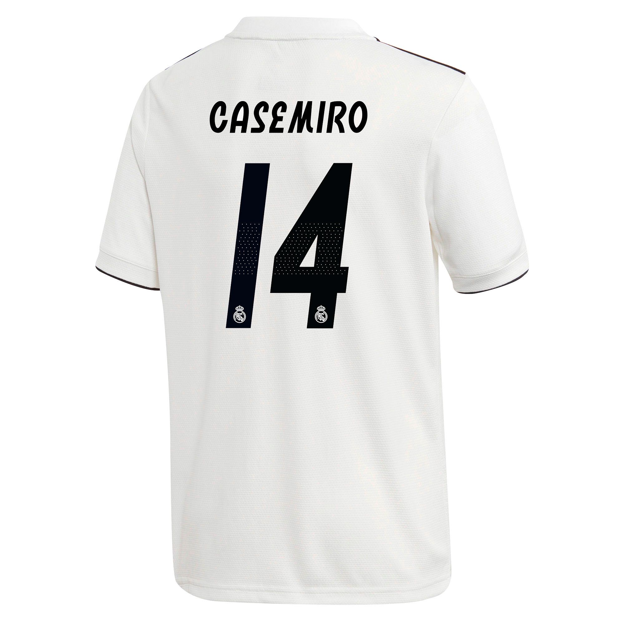 Camiseta 1ª Real Madrid 2018/2019 Casemiro LaLiga Junior - Fútbol Factory