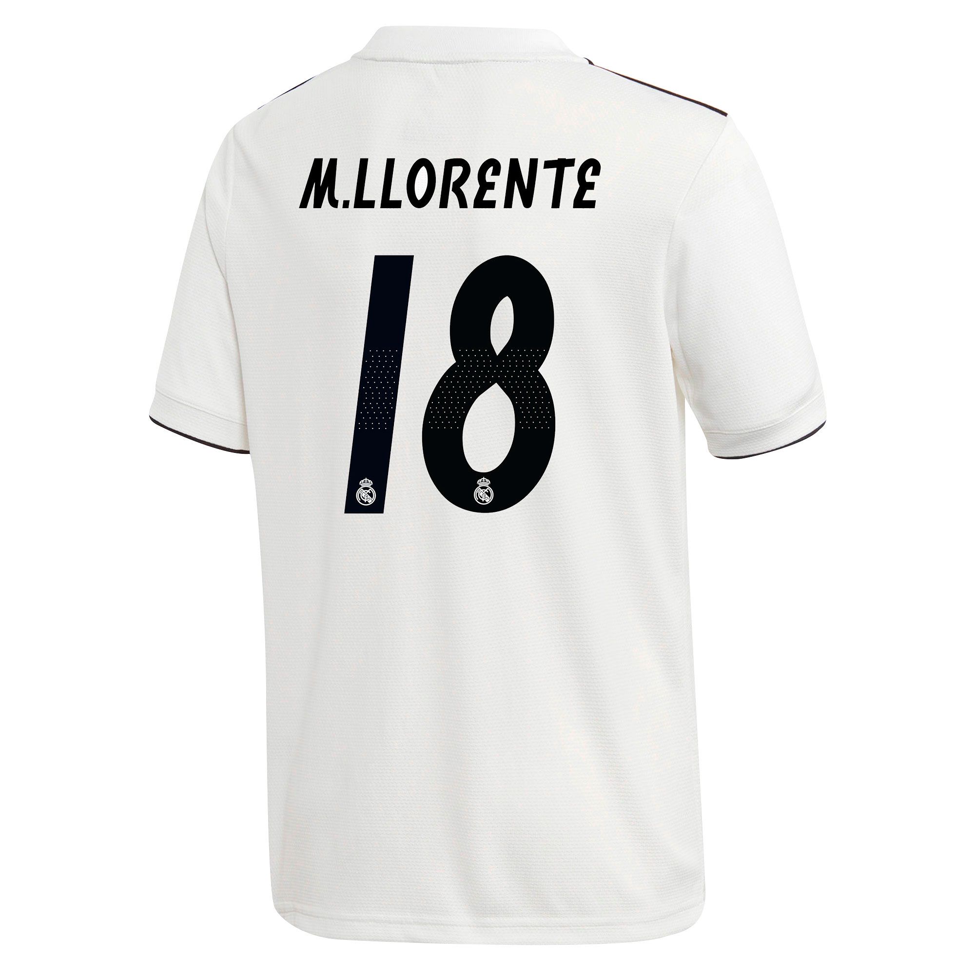 Camiseta 1ª Real Madrid 2018/2019 M. Llorente LaLiga Junior - Fútbol Factory