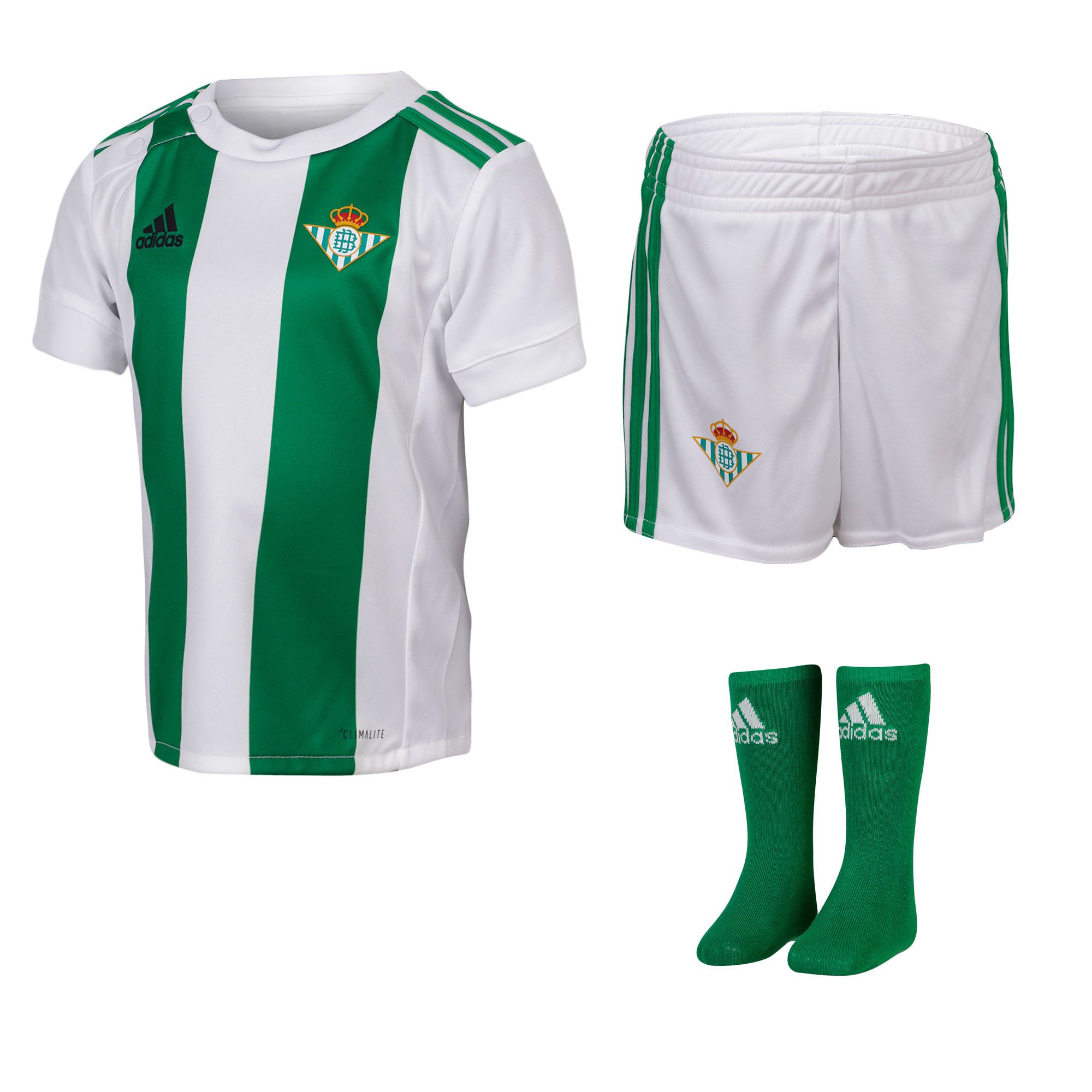 Conjunto 1ª Real Betis Balompié 2017/2018 - Fútbol Factory