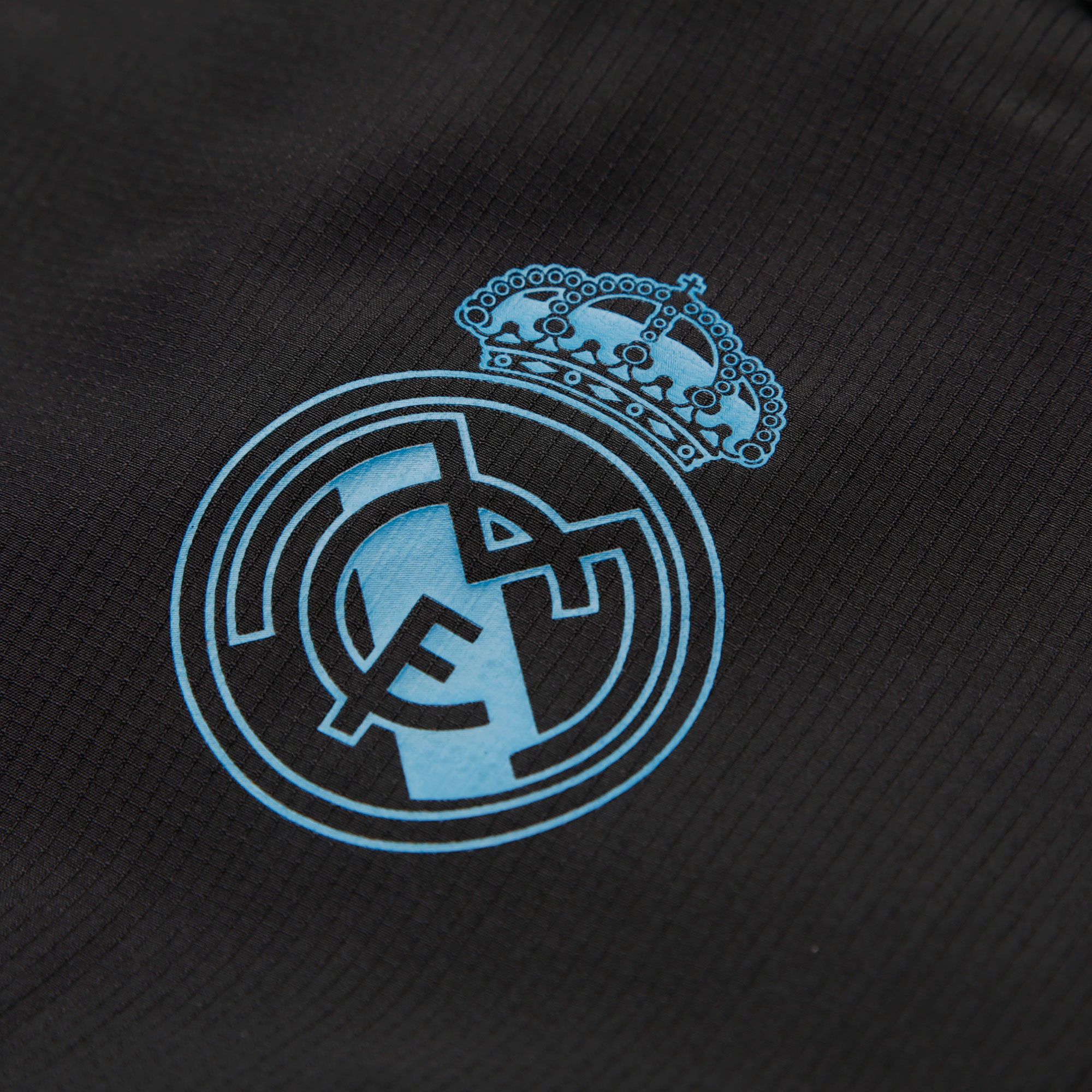 Chaqueta Pre-Match Real Madrid 2017/2018 UCL Negro Azul - Fútbol Factory