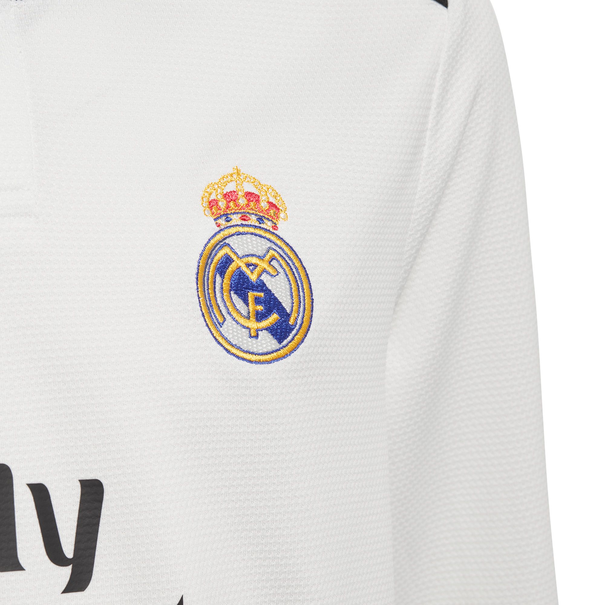 Camiseta 1ª Real Madrid 2018/2019 Manga Larga Junior - Fútbol Factory