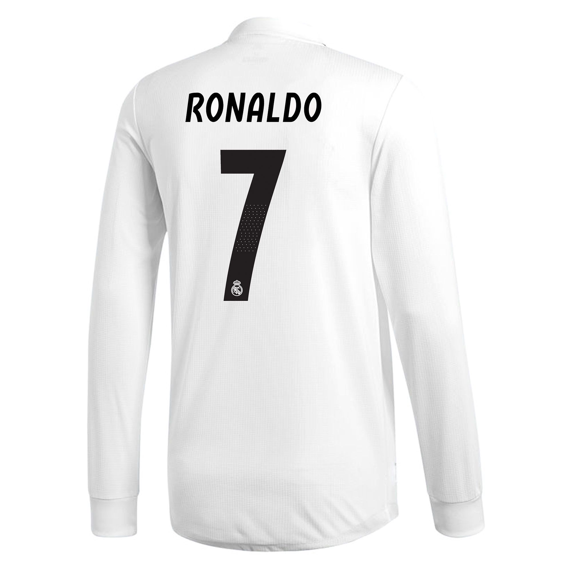 Camiseta 1ª Real Madrid 2018/2019 Ronaldo Manga Larga Junior - Fútbol Factory