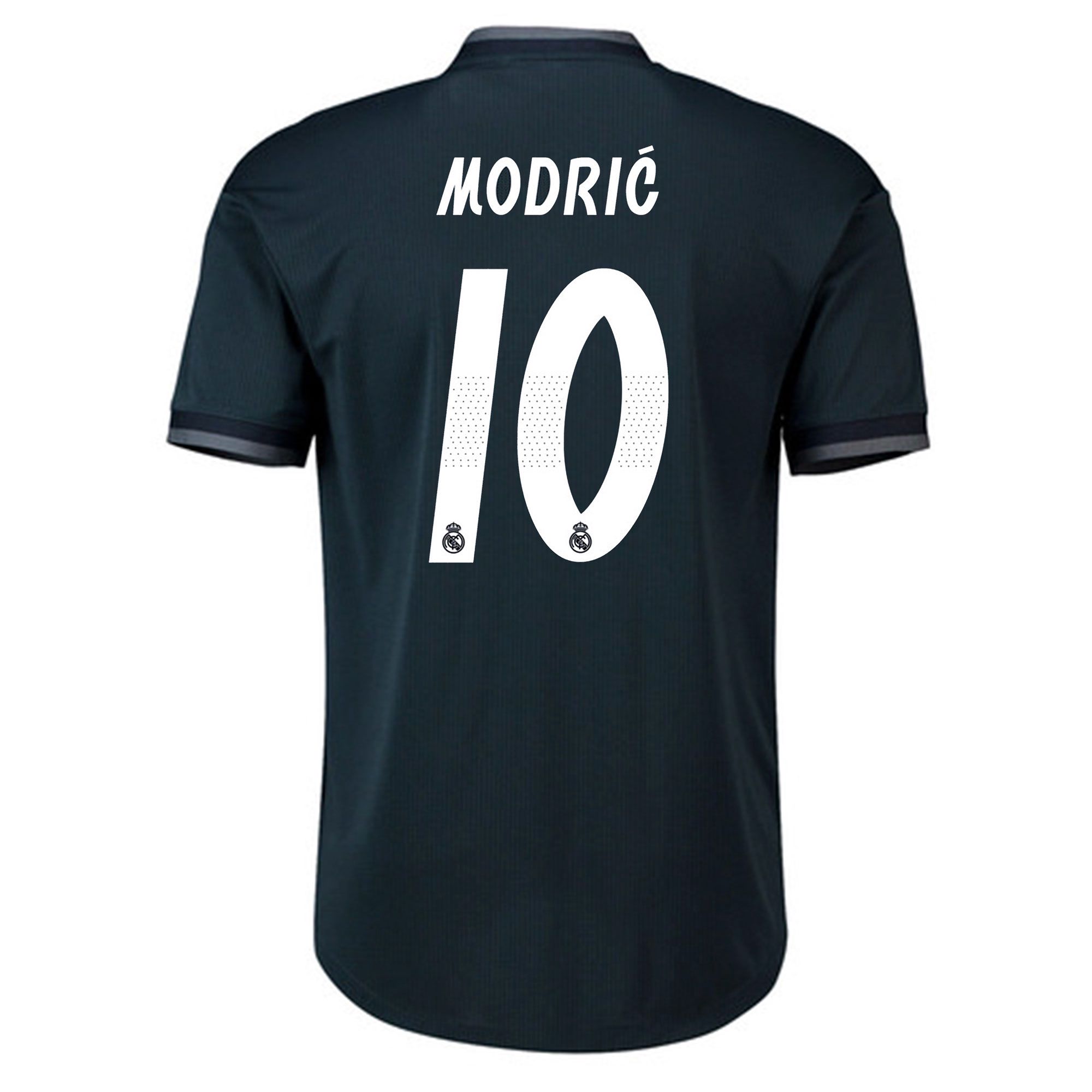 Camiseta 2ª Real Madrid 2018/2019 Modric LaLiga Gris - Fútbol Factory