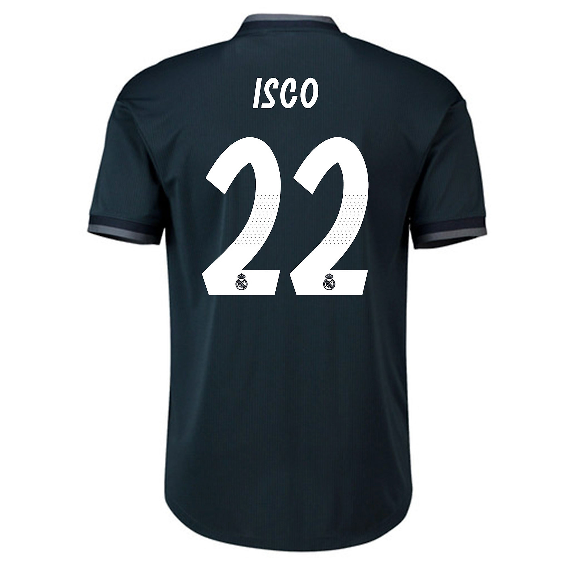 Camiseta 2ª Real Madrid 2018/2019 Isco LaLiga Gris - Fútbol Factory