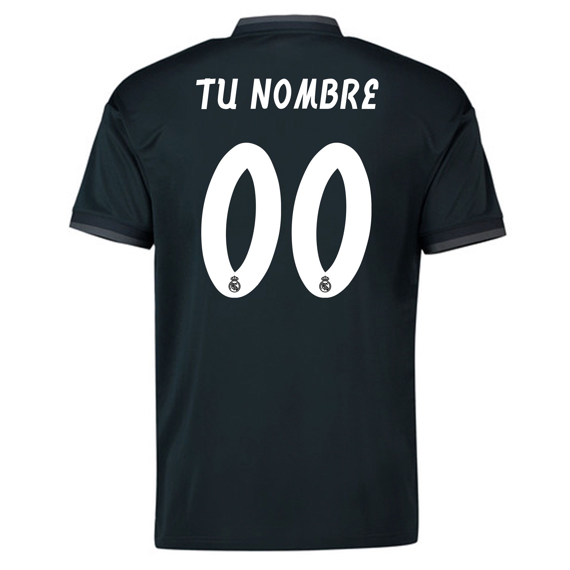 Camiseta 2ª Real Madrid 2018/2019 Personalizado LaLiga Junior - Fútbol Factory