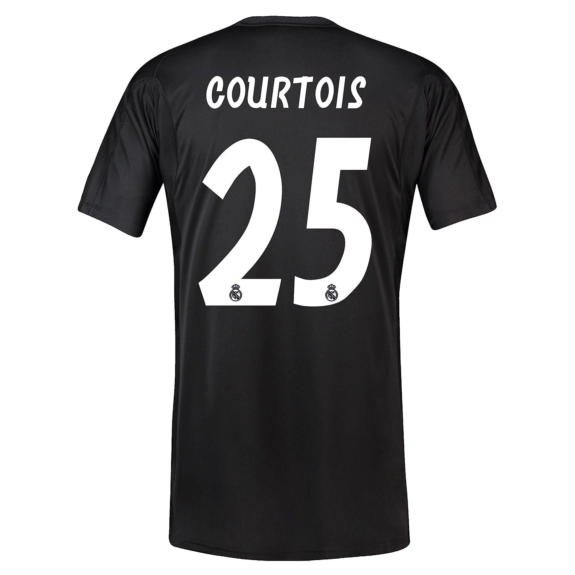 Camiseta 1ª Real Madrid 2018/2019 Courtois Portero Negro Camiseta 1ª Real Madrid 2018/2019 Courtois Portero Negro - Fútbol Factory