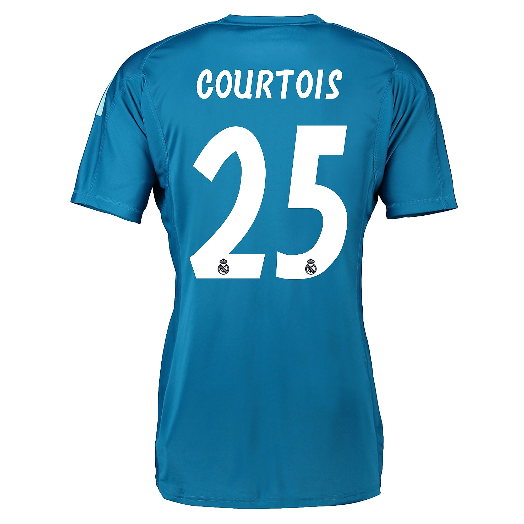 Camiseta 2ª Real Madrid 2018/2019 Courtois Portero Azul - Fútbol Factory