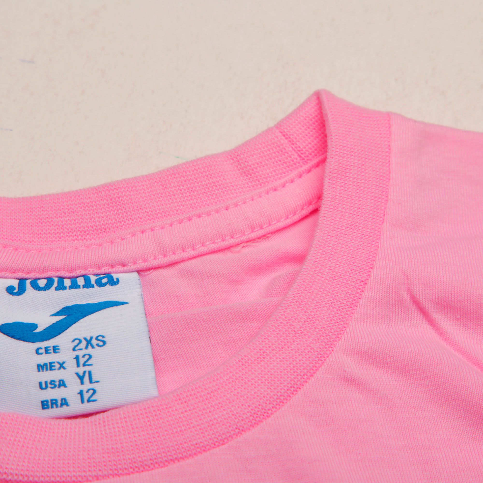 Camiseta de Paseo Cotton Junior Rosa - Fútbol Factory