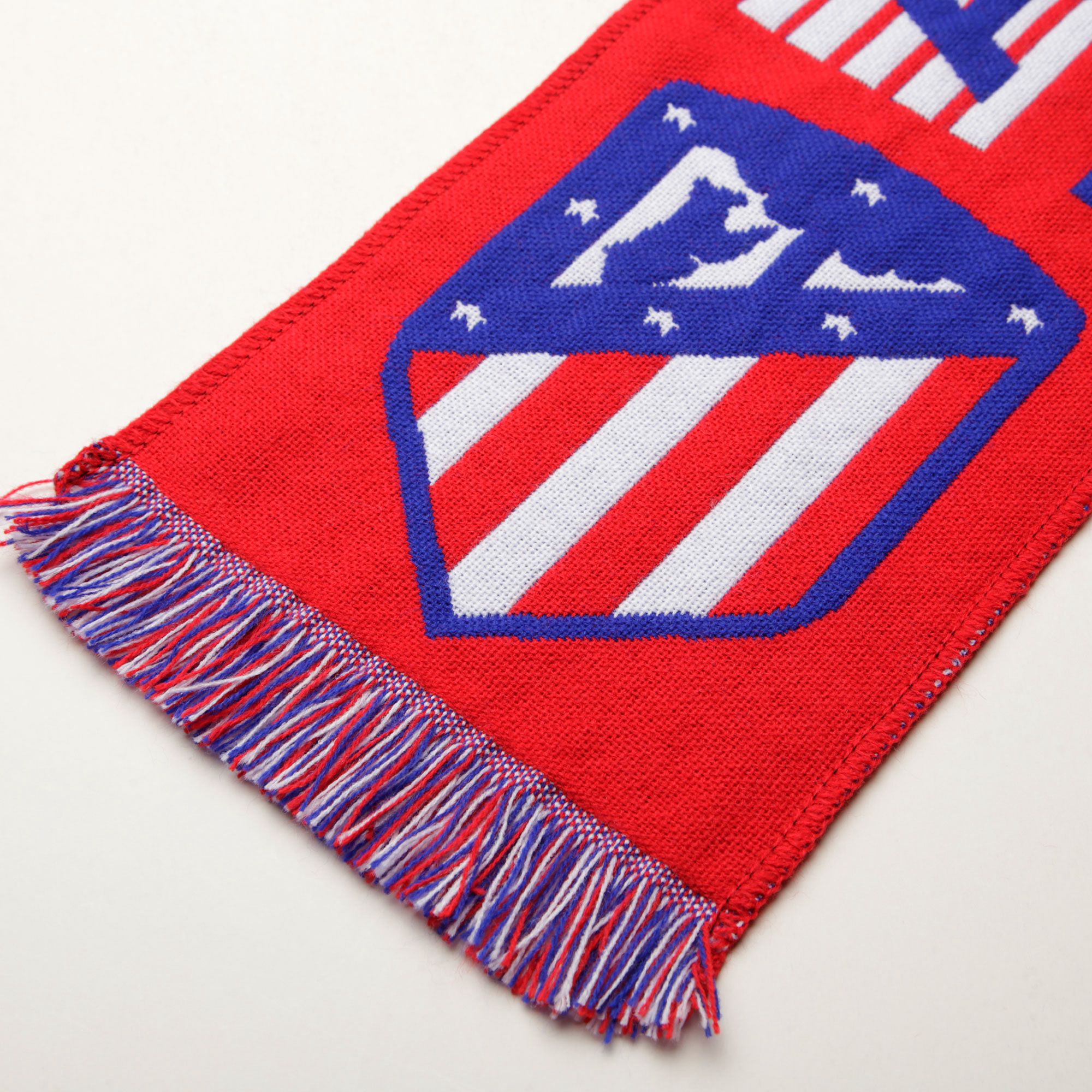 Bufanda Oficial Atlético de Madrid Rojo Blanco - Fútbol Factory