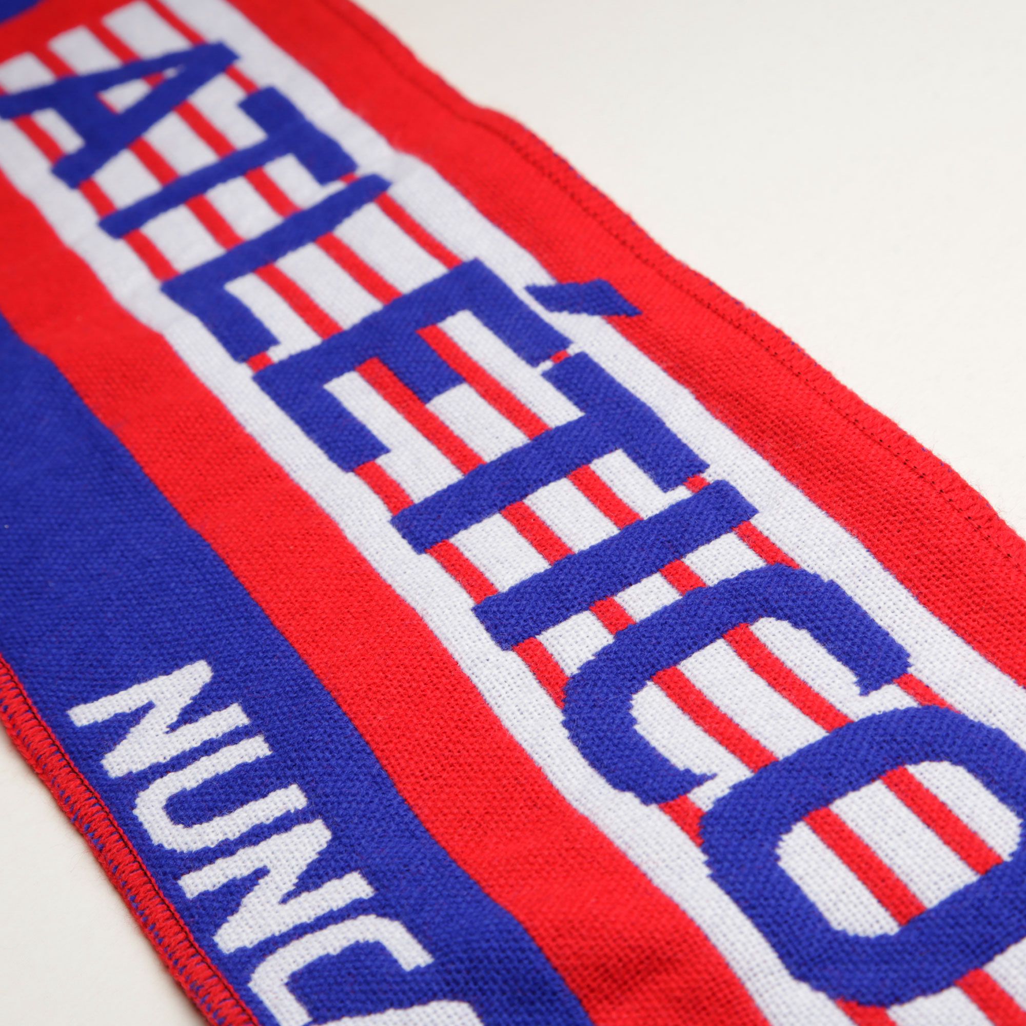 Bufanda Oficial Atlético de Madrid Rojo Blanco - Fútbol Factory