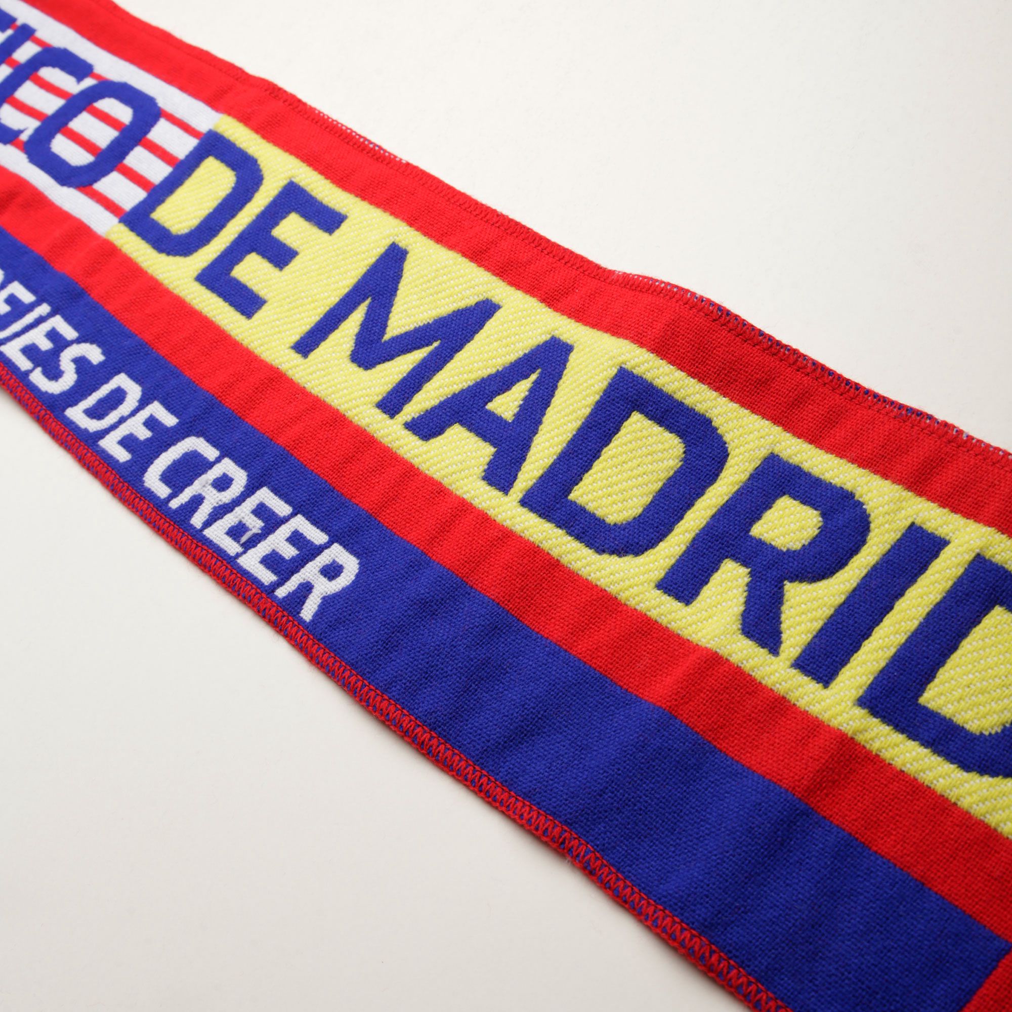 Bufanda Oficial Atlético de Madrid Rojo Blanco - Fútbol Factory
