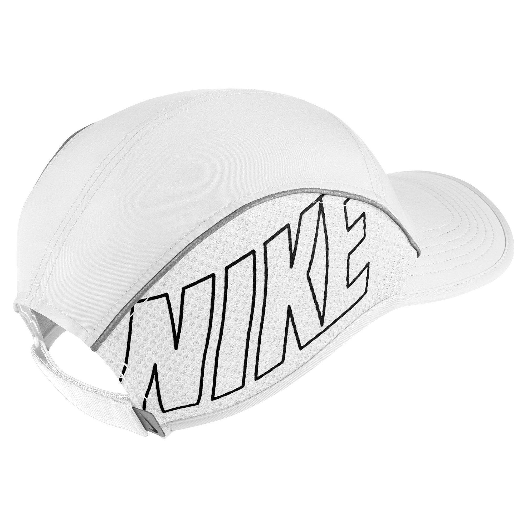 Gorra de Running AeroBill Mujer Blanco - Fútbol Factory