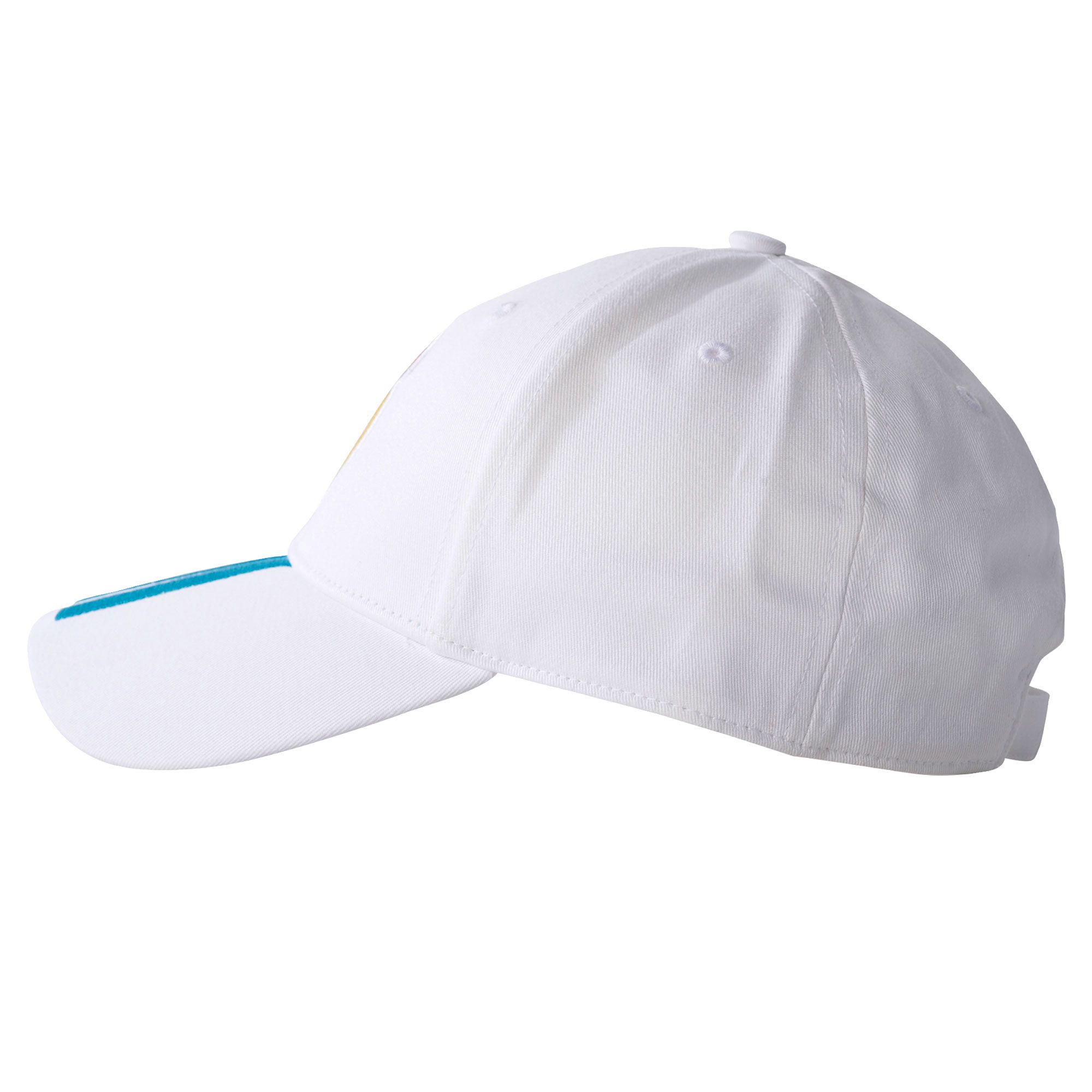 Gorra Real Madrid Tres Bandas 2017/2018 Blanco - Fútbol Factory