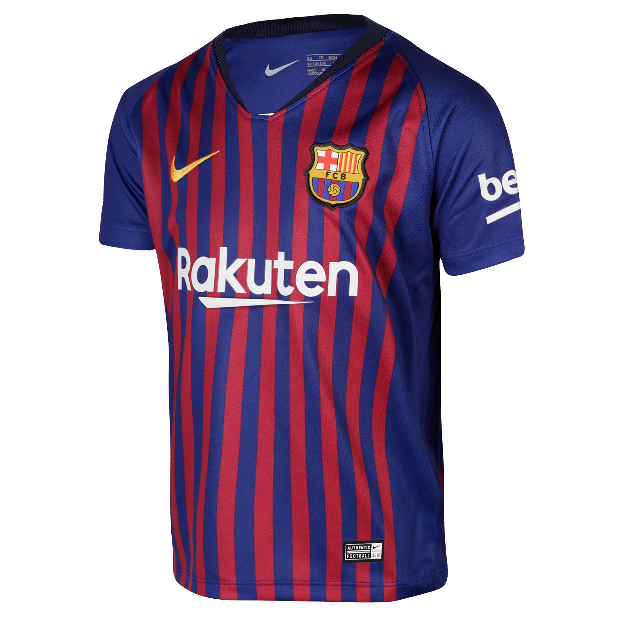 Conjunto 1ª FC Barcelona 2018/2019 Infantil - Fútbol Factory