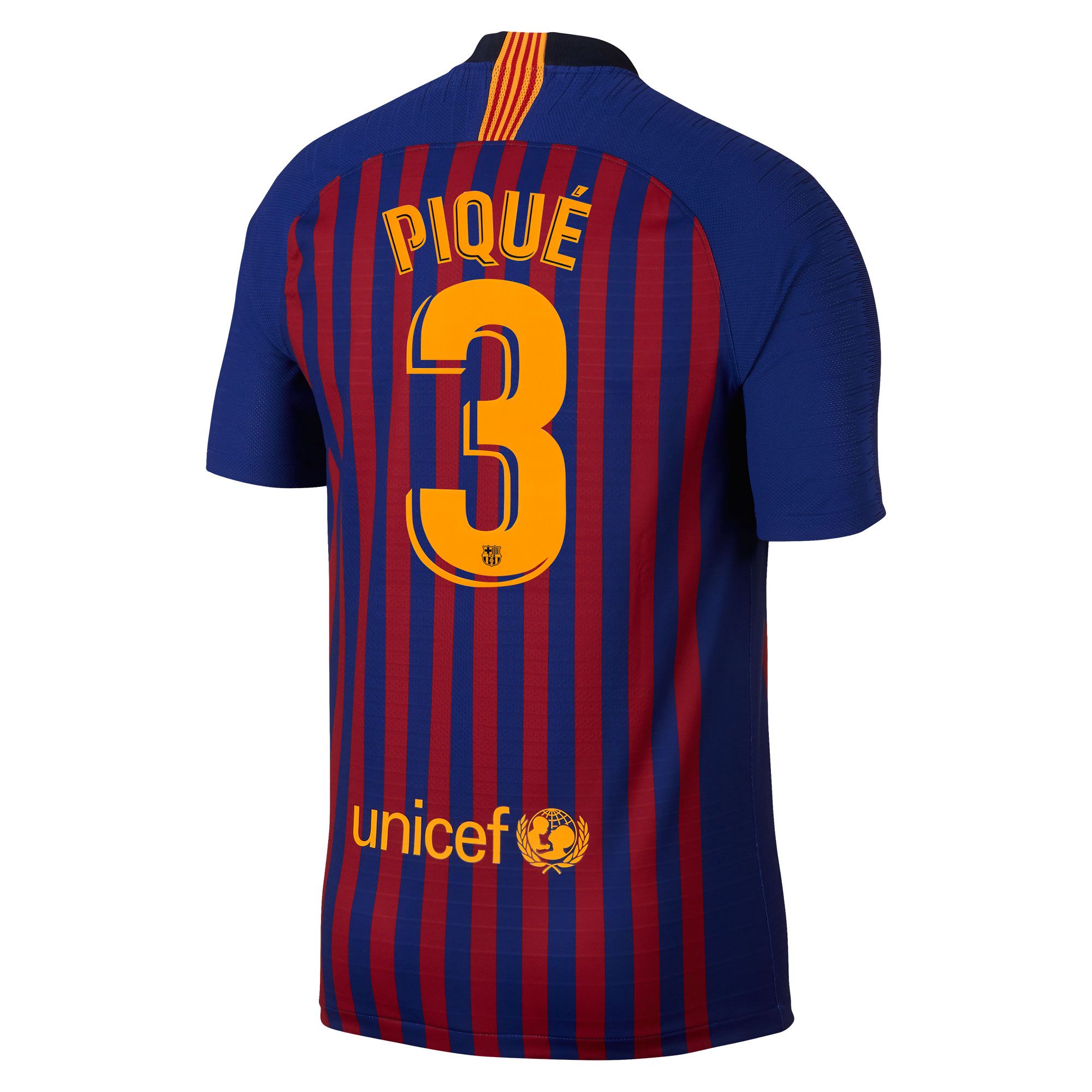 Camiseta 1ª FC Barcelona 2018/2019 Piqué Vapor Match - Fútbol Factory