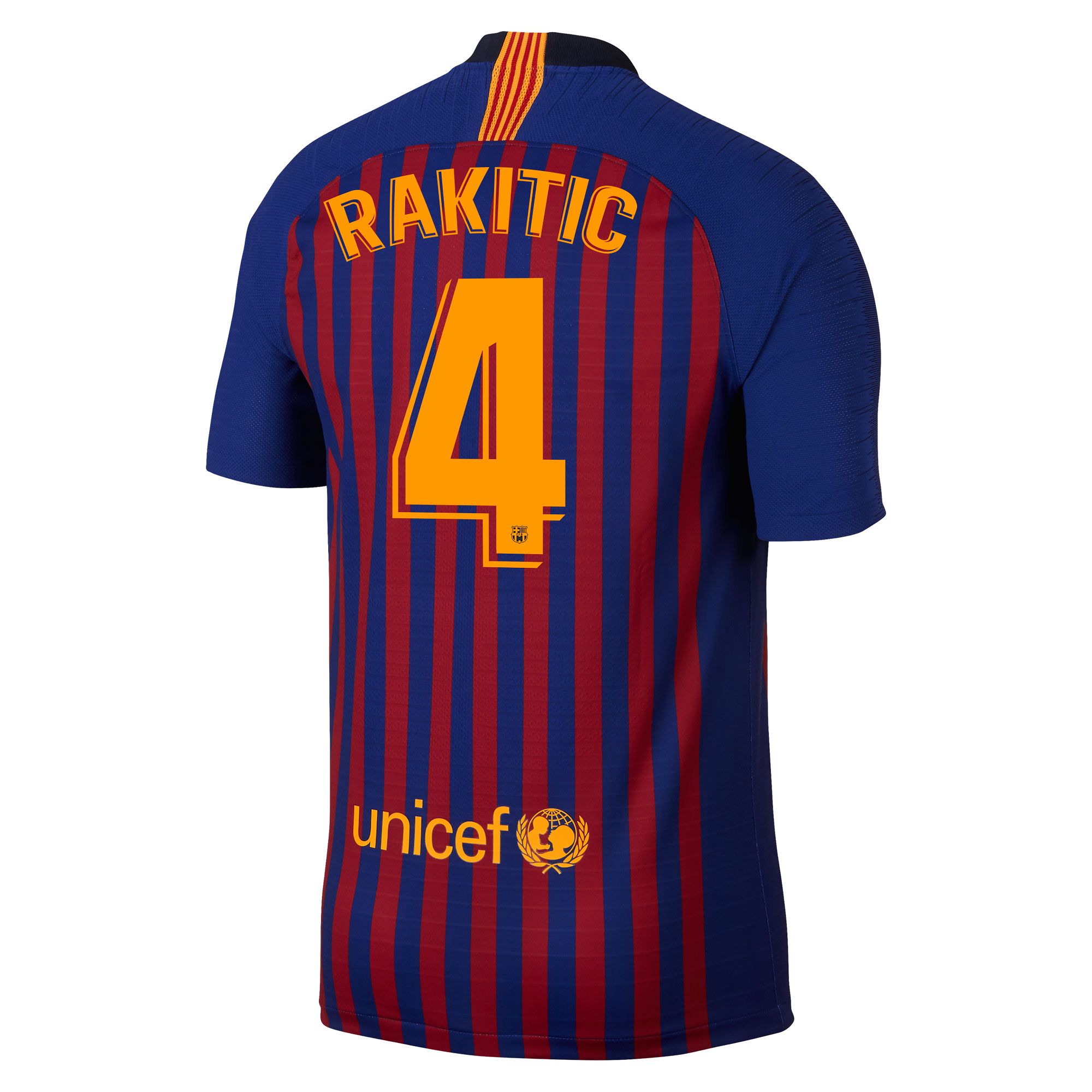 Camiseta 1ª FC Barcelona 2018/2019 Rakitic Vapor Match - Fútbol Factory