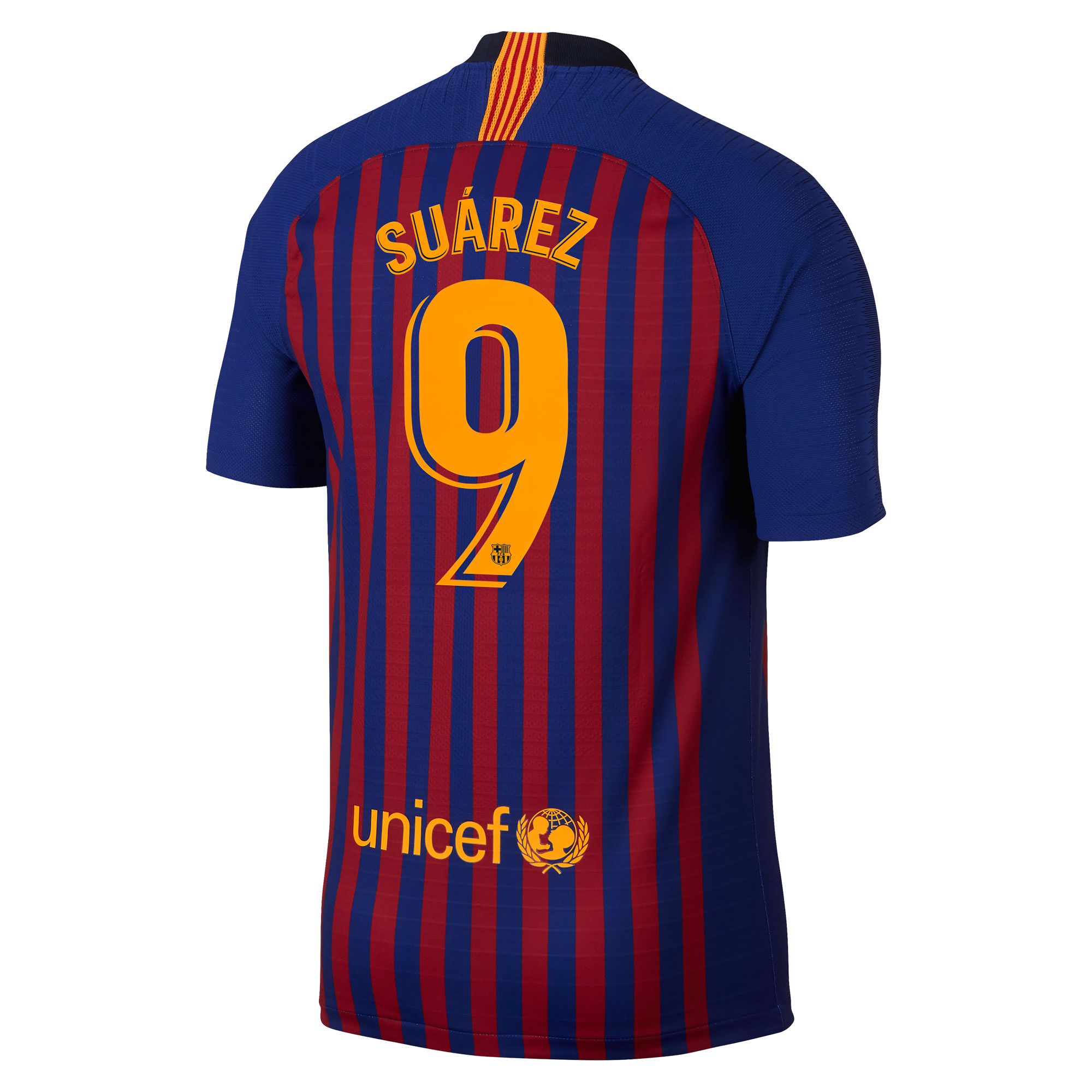 Camiseta 1 FC Barcelona 2018 2019 Luis Suarez Vapor Match