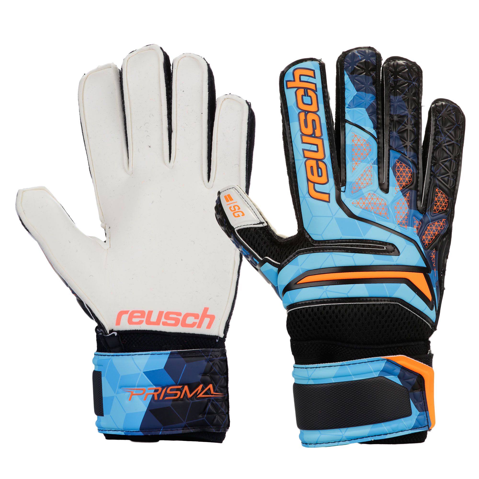 Guantes Prisma SG Finger Support LTD Azul - Fútbol Factory