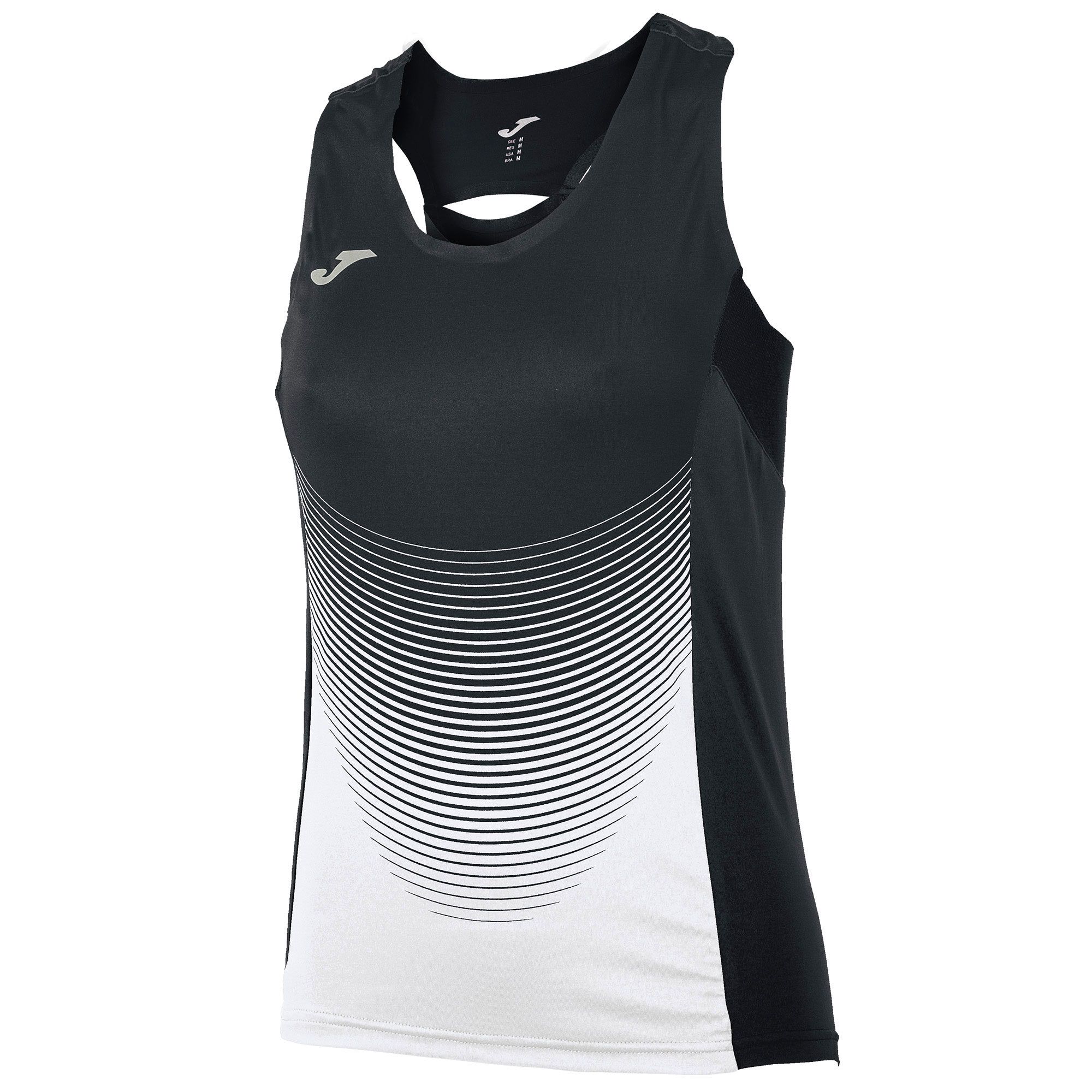 Camiseta de Running Elite VI Tirantes Mujer Negro - Fútbol Factory