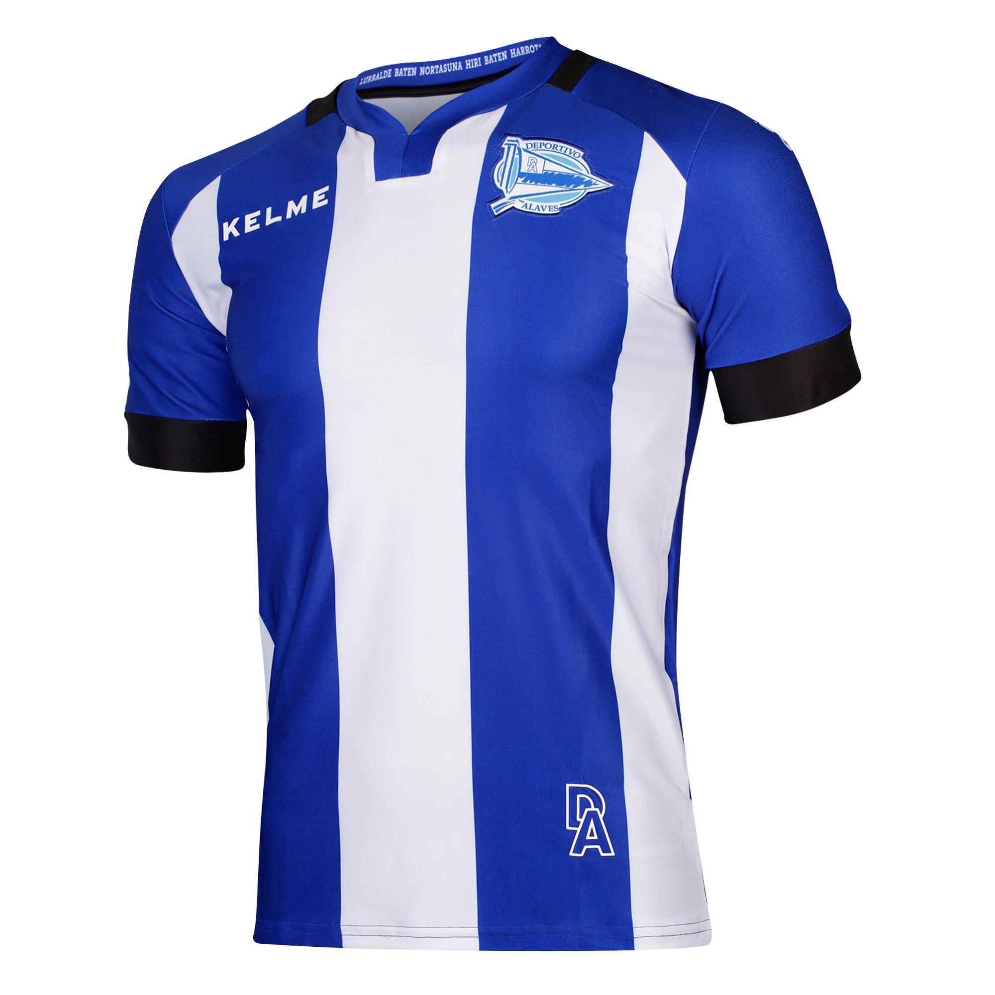 Camiseta 1ª Deportivo Alavés 2017/2018 Azul Blanco - Fútbol Factory