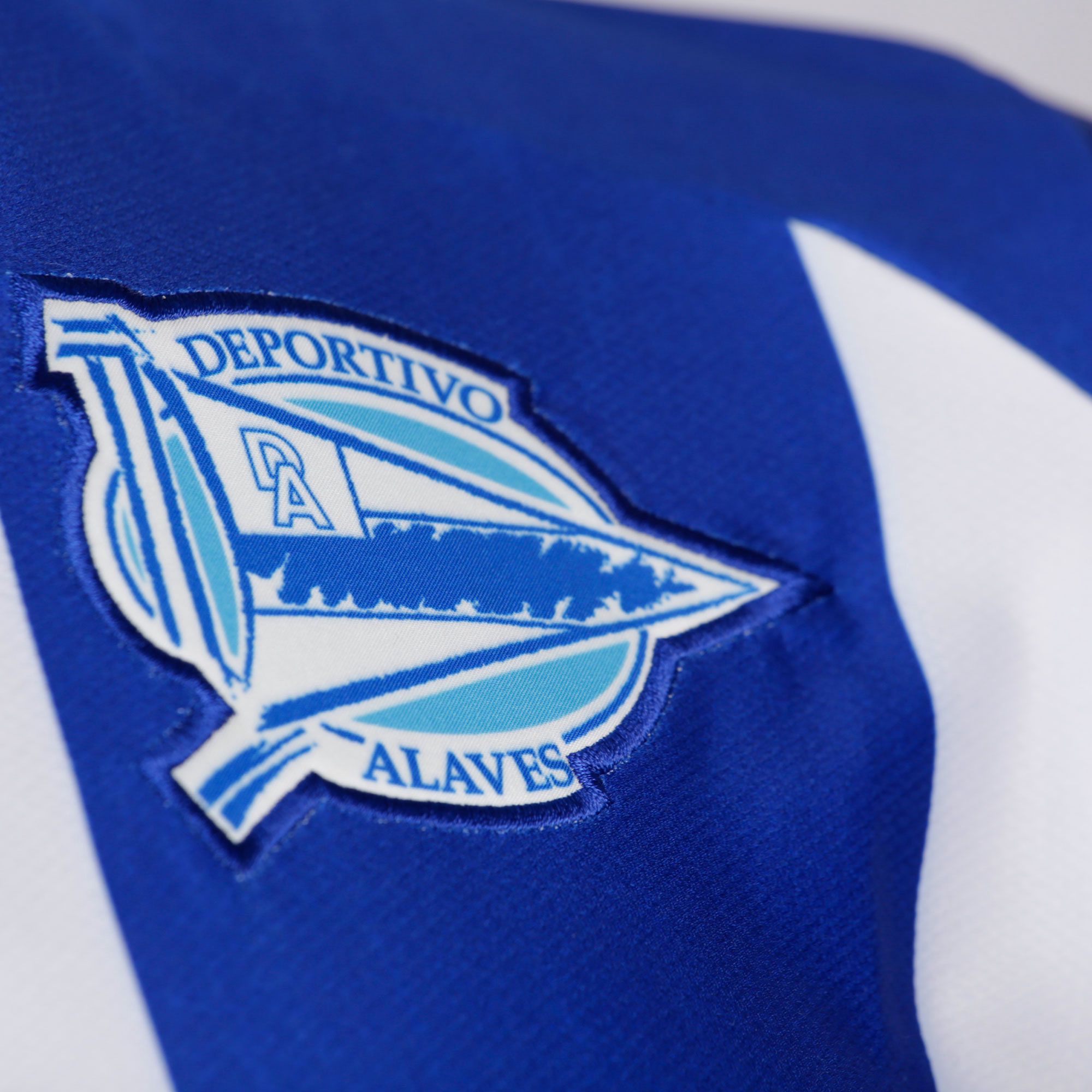 Camiseta 1ª Deportivo Alavés 2017/2018 Azul Blanco - Fútbol Factory