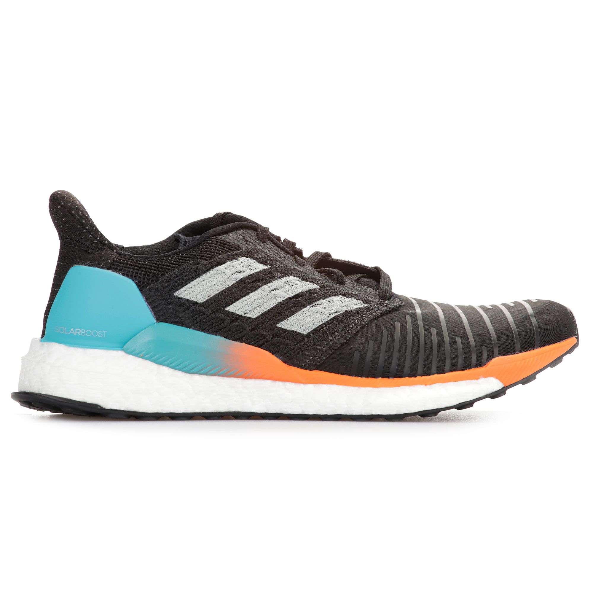 Zapatillas de Running Solar Boost Negro - Fútbol Factory