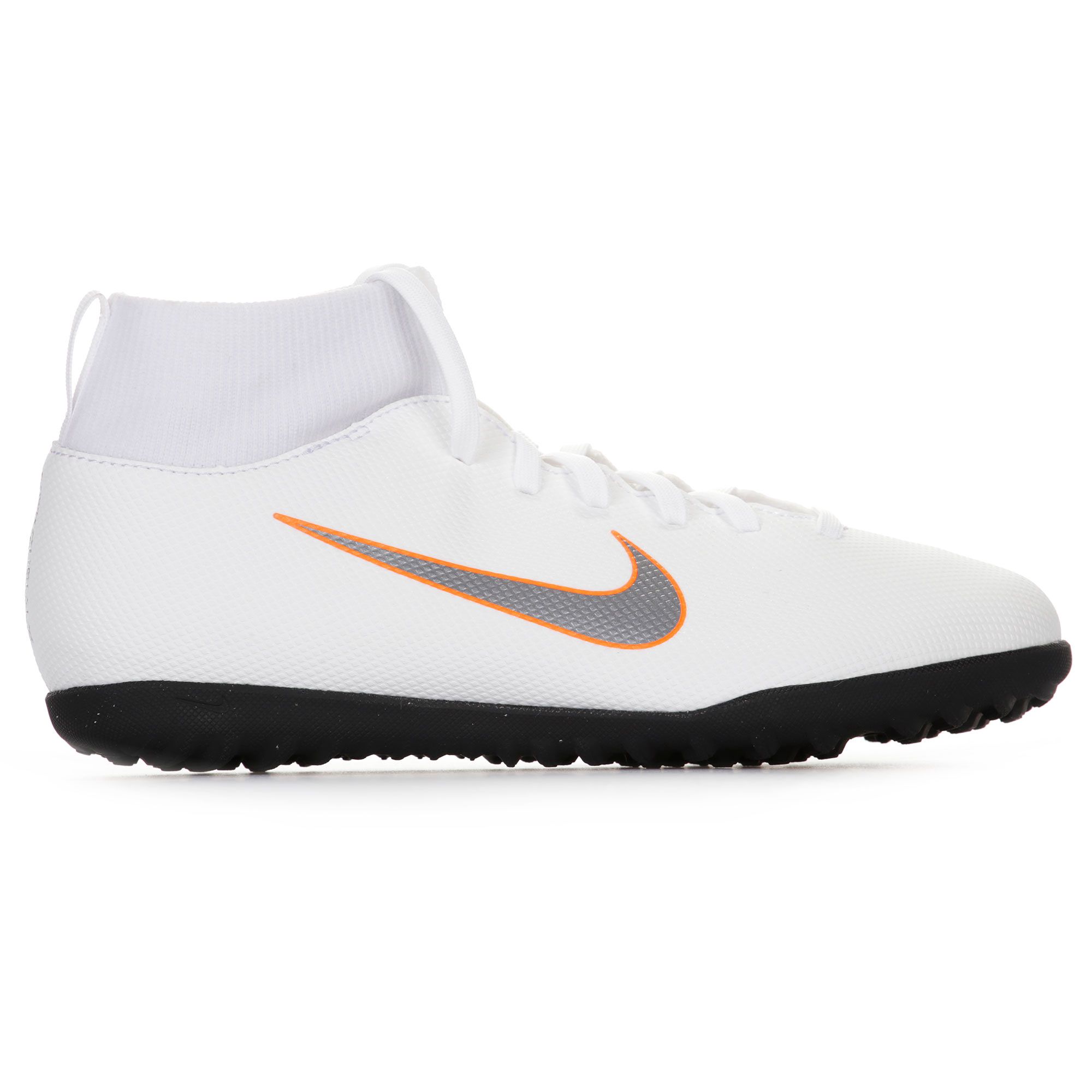 Botas de Fútbol Mercurial SuperflyX VI Club Multitaco Junior Mundial Rusia 2018 Blanco - Fútbol Factory