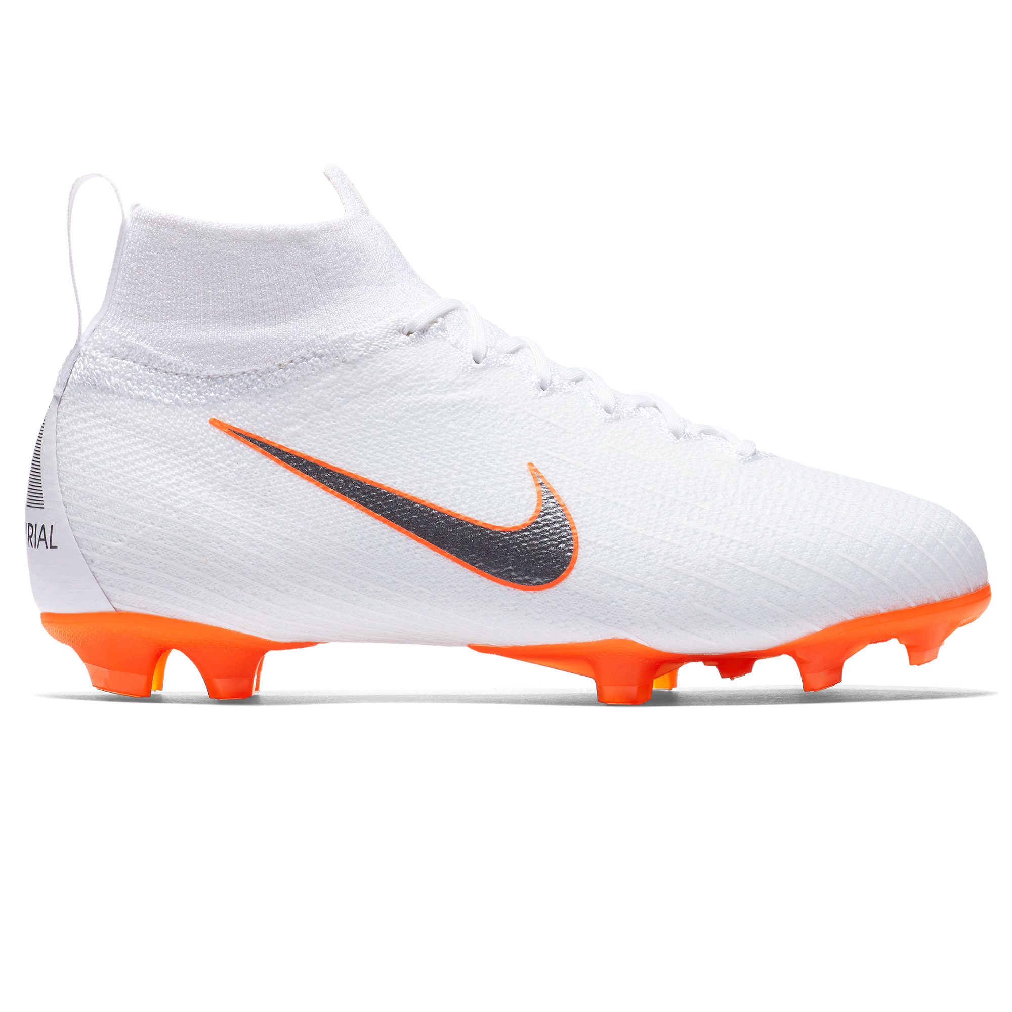 Botas de Fútbol Mercurial Superfly 360 Elite FG Junior Mundial Rusia 2018 Blanco - Fútbol Factory