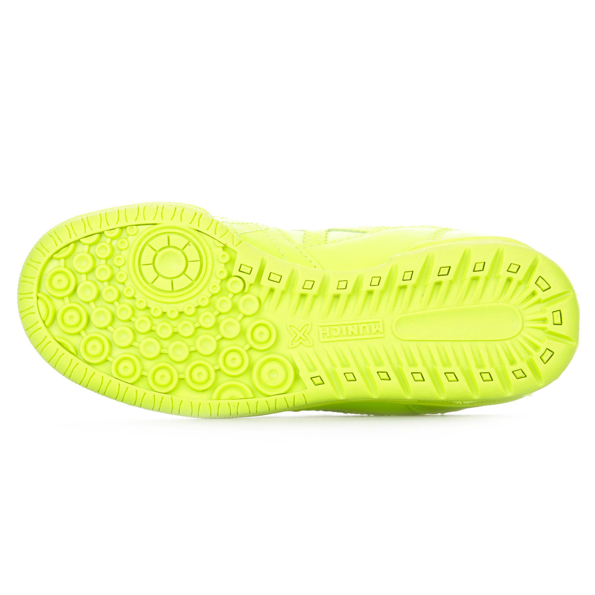 Zapatillas de Fútbol Sala G-3 IN Velcro Junior Amarillo Fluor - Fútbol Factory