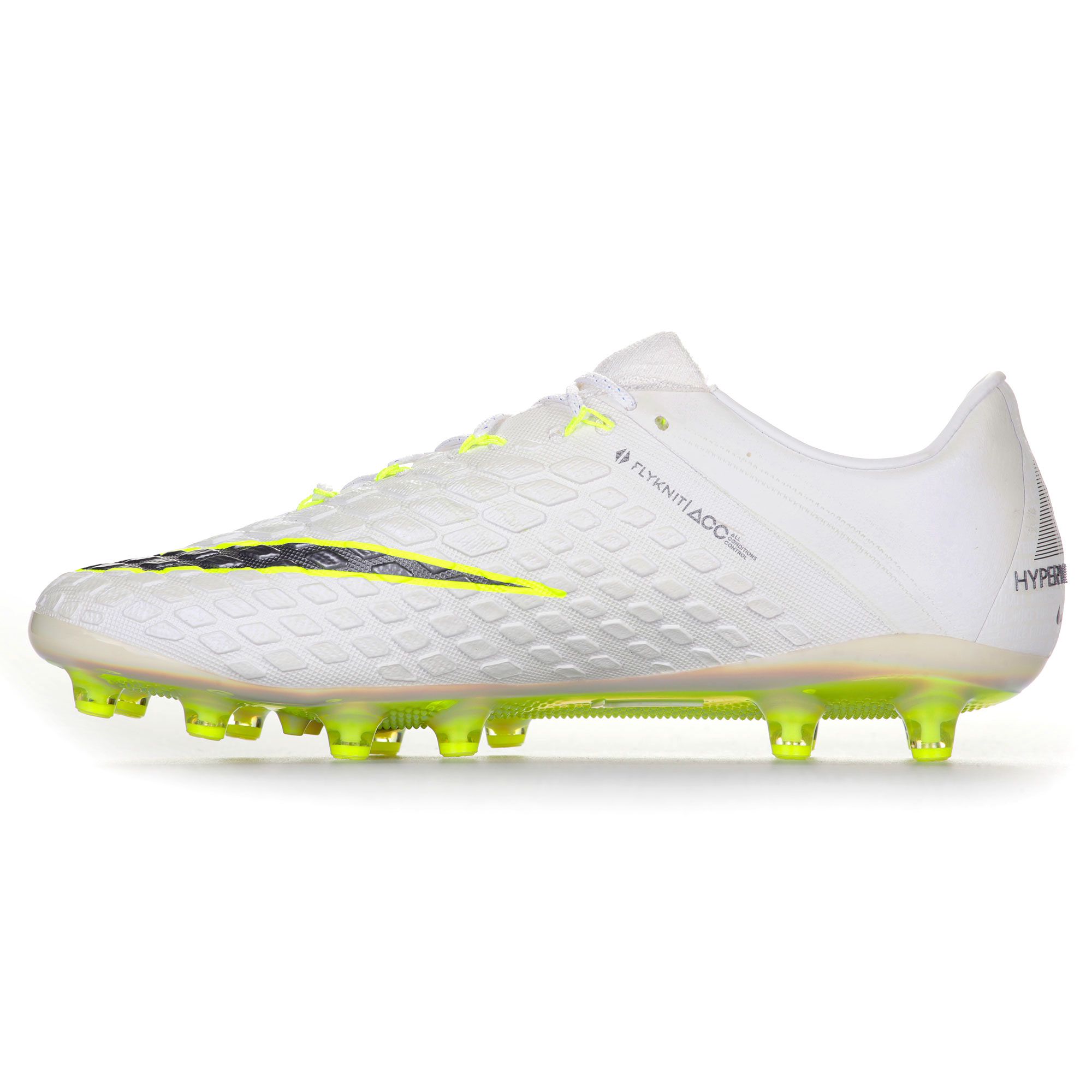 Botas de Futbol Hypervenom Phantom III Elite AG Pro Mundial Rusia 2018 Blanco